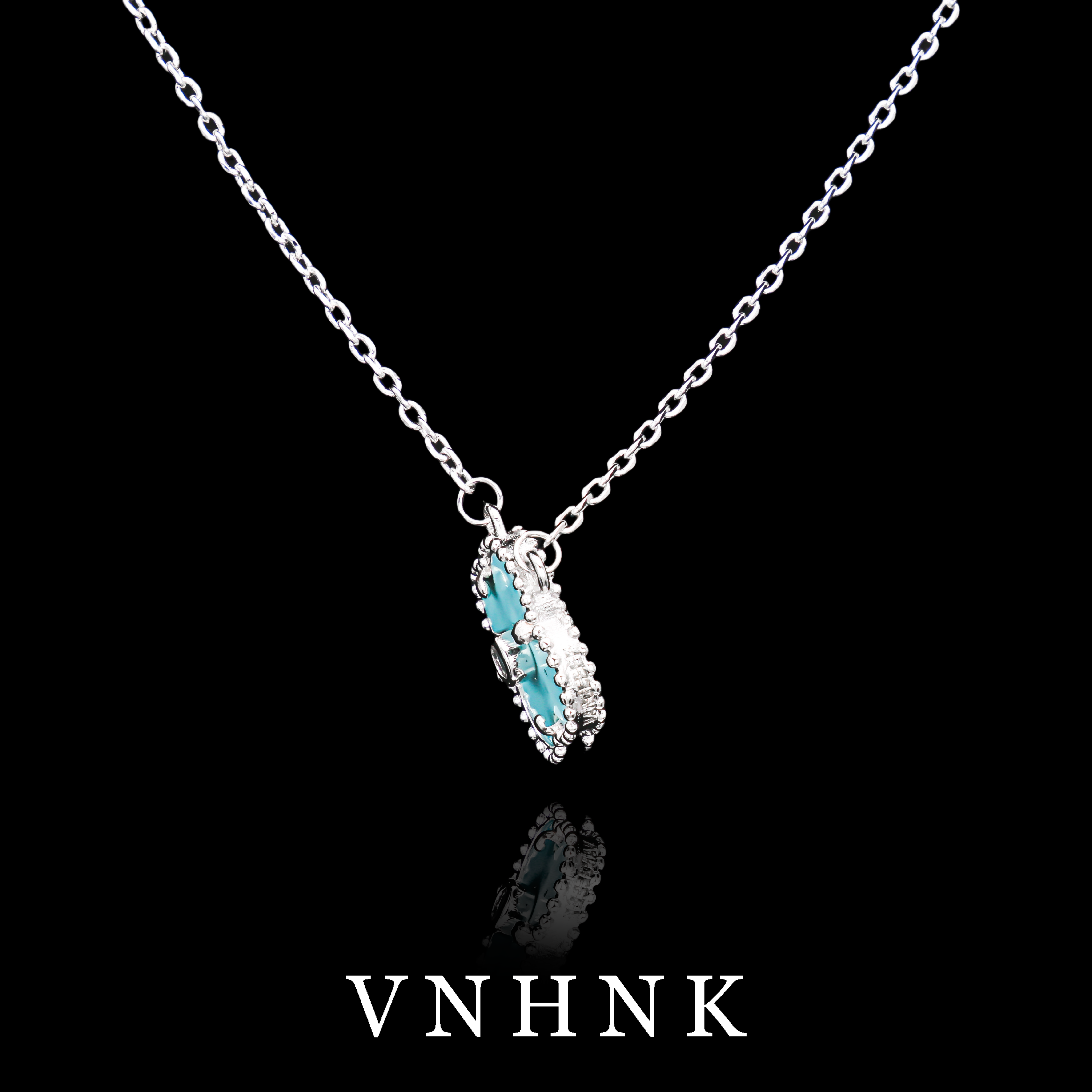 铜合金项链 美可儿  A291  银色（45cm) 时尚气质个性项链