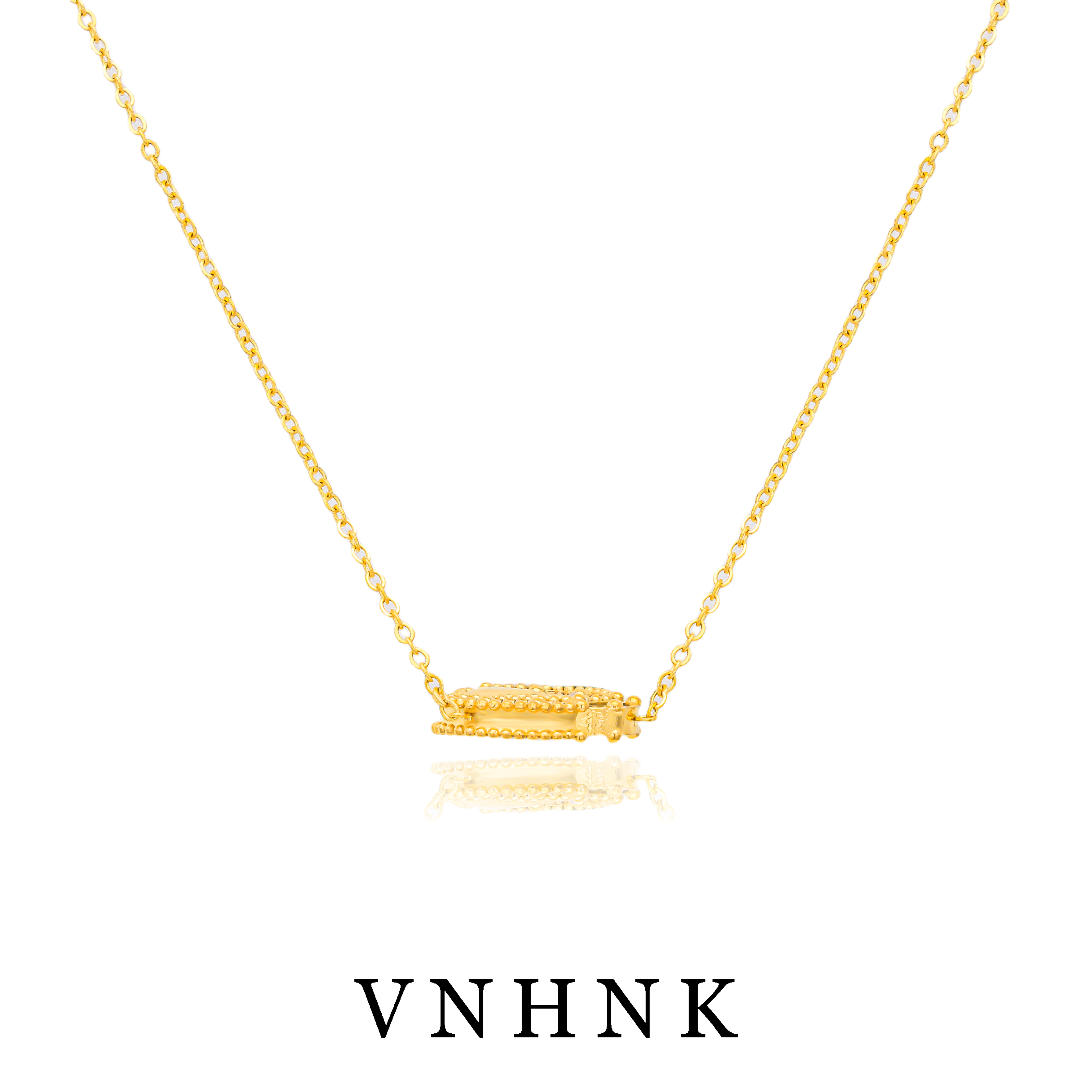 钛钢项链 美可儿   A425   金色(48cm)时尚气质项链