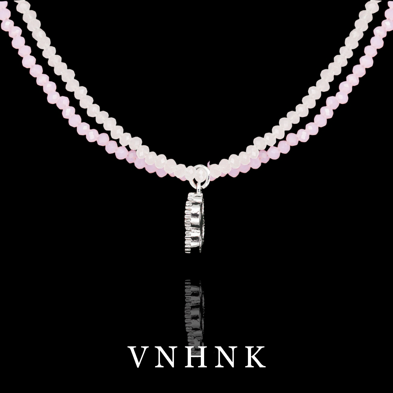 铜合金仿水晶项链 美可儿  M405    粉色（48cm 3mm) 时尚气质项链