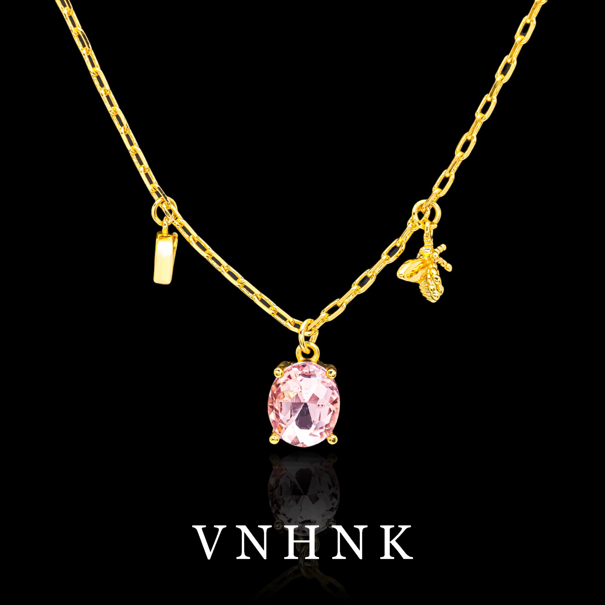 铜合金项链 美可儿   B701   金色（47cm）个性时尚气质项链