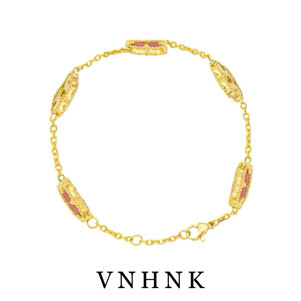 钛钢手链 美可儿   C421   金色(23cm)时尚气质百搭手链