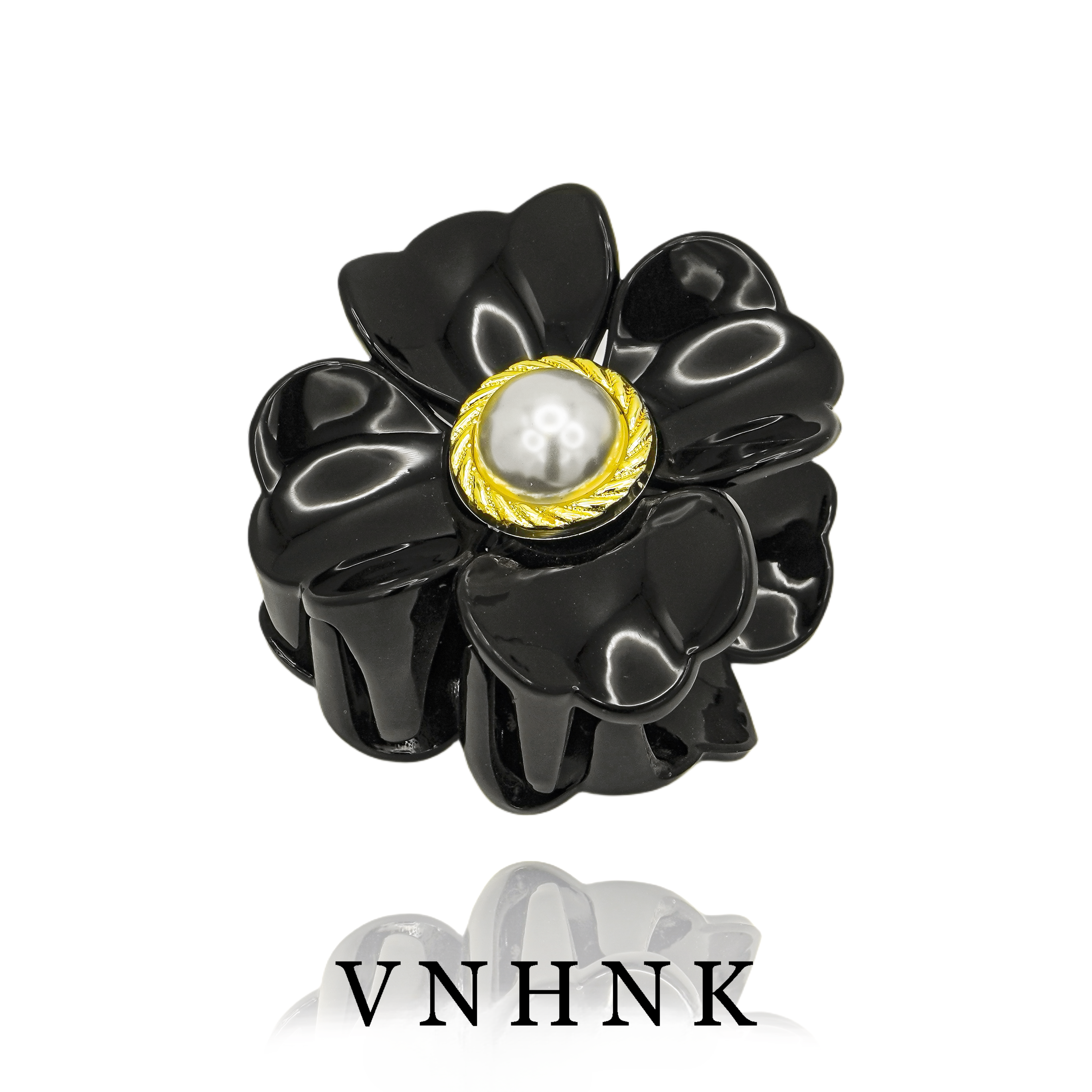 美可儿  B567   黑色时尚可爱气质甜美简约发夹