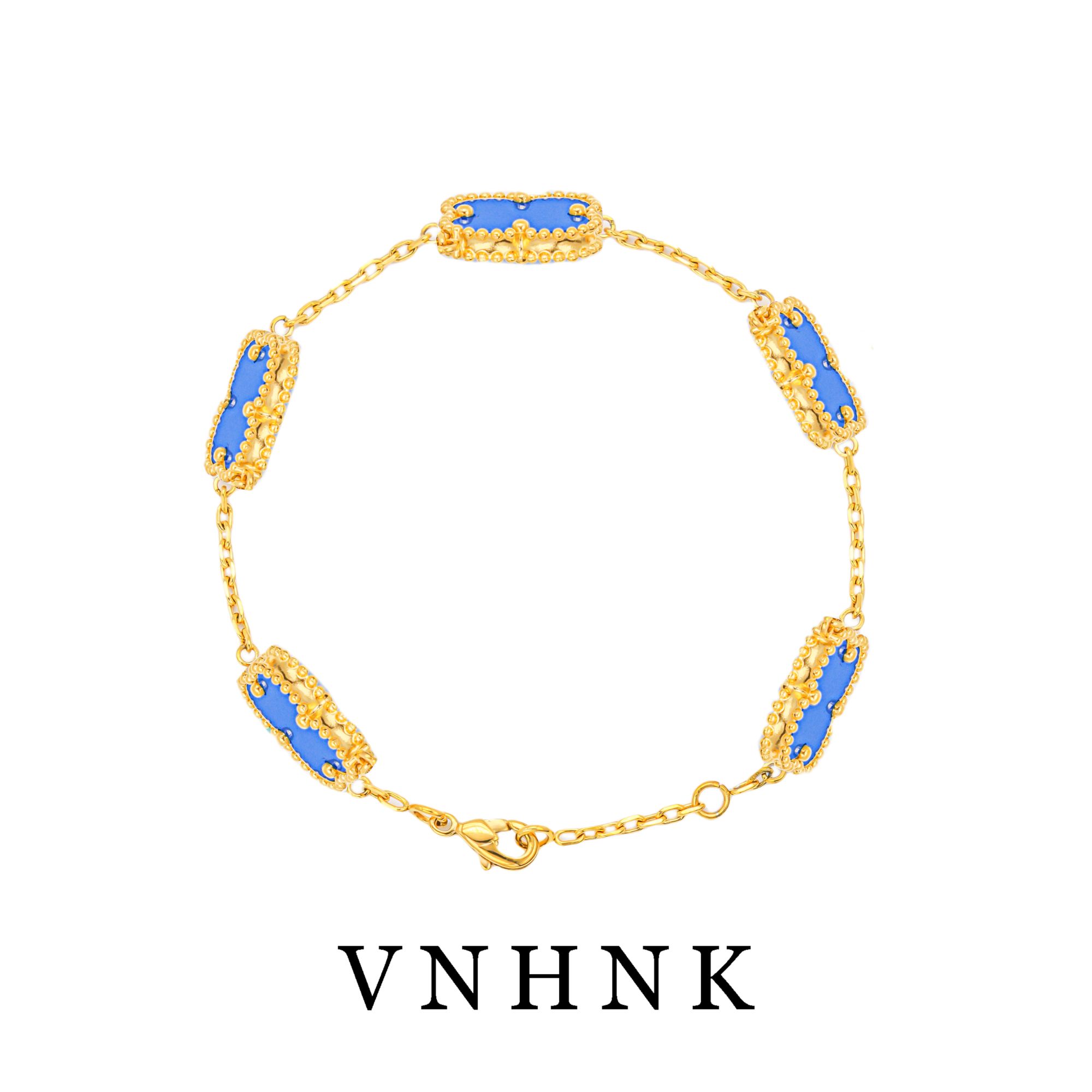 钛钢手链 美可儿  Q224  金色(23cm)气质时尚手链