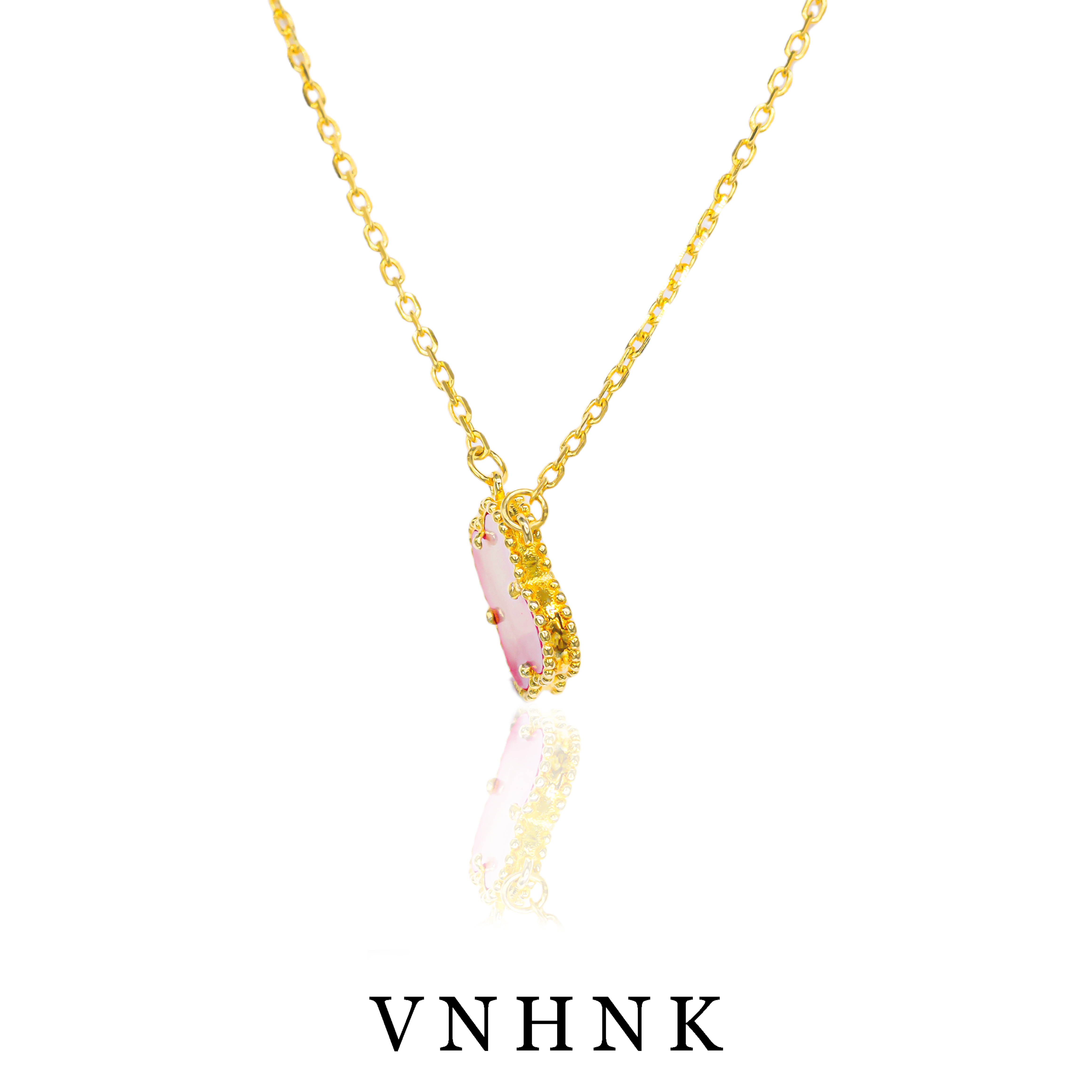 坠链均925银 美可儿   D540   金色(44cm)简约气质百搭项链