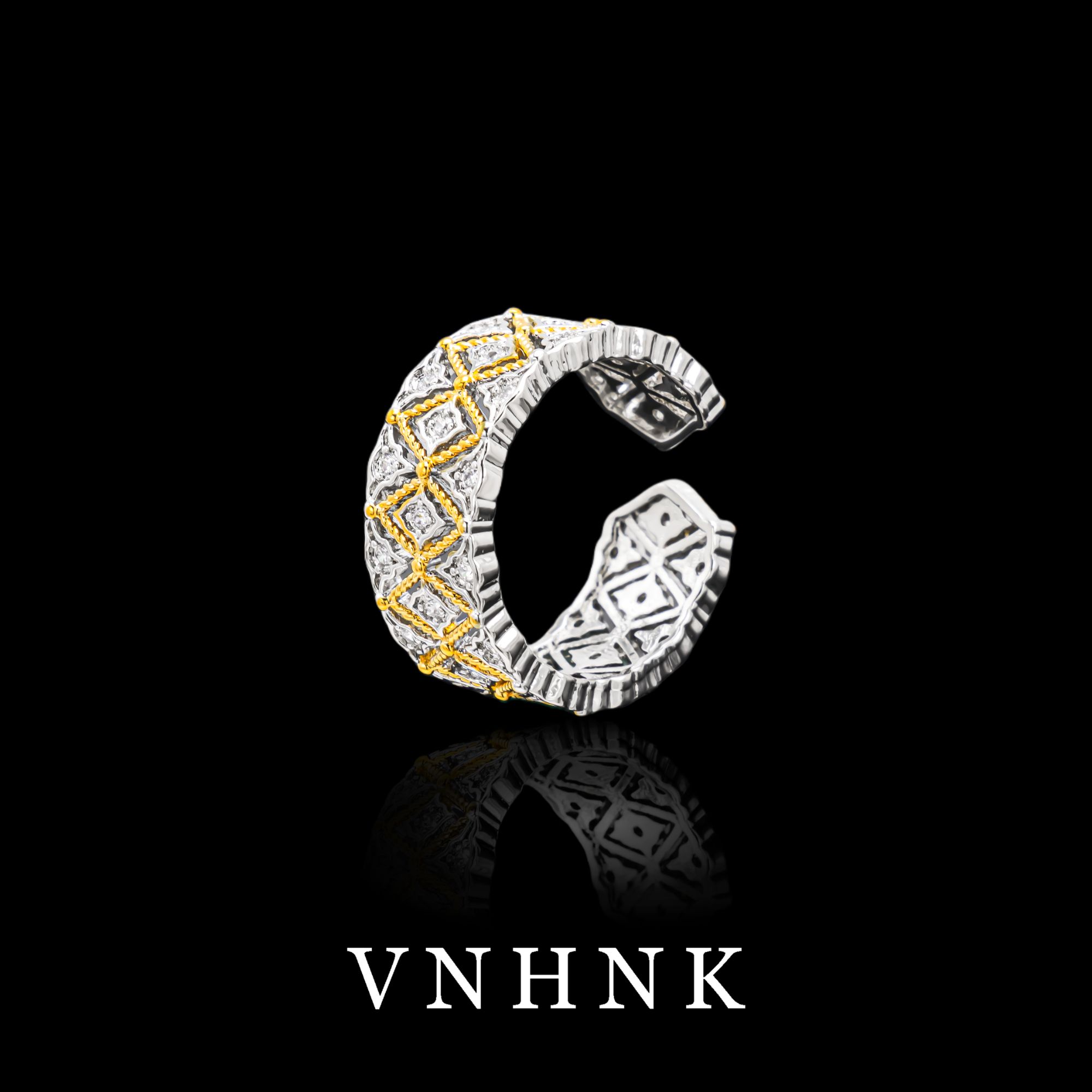 铜合金合成锆石戒指 美可儿   D197   银色时尚气质百搭戒指