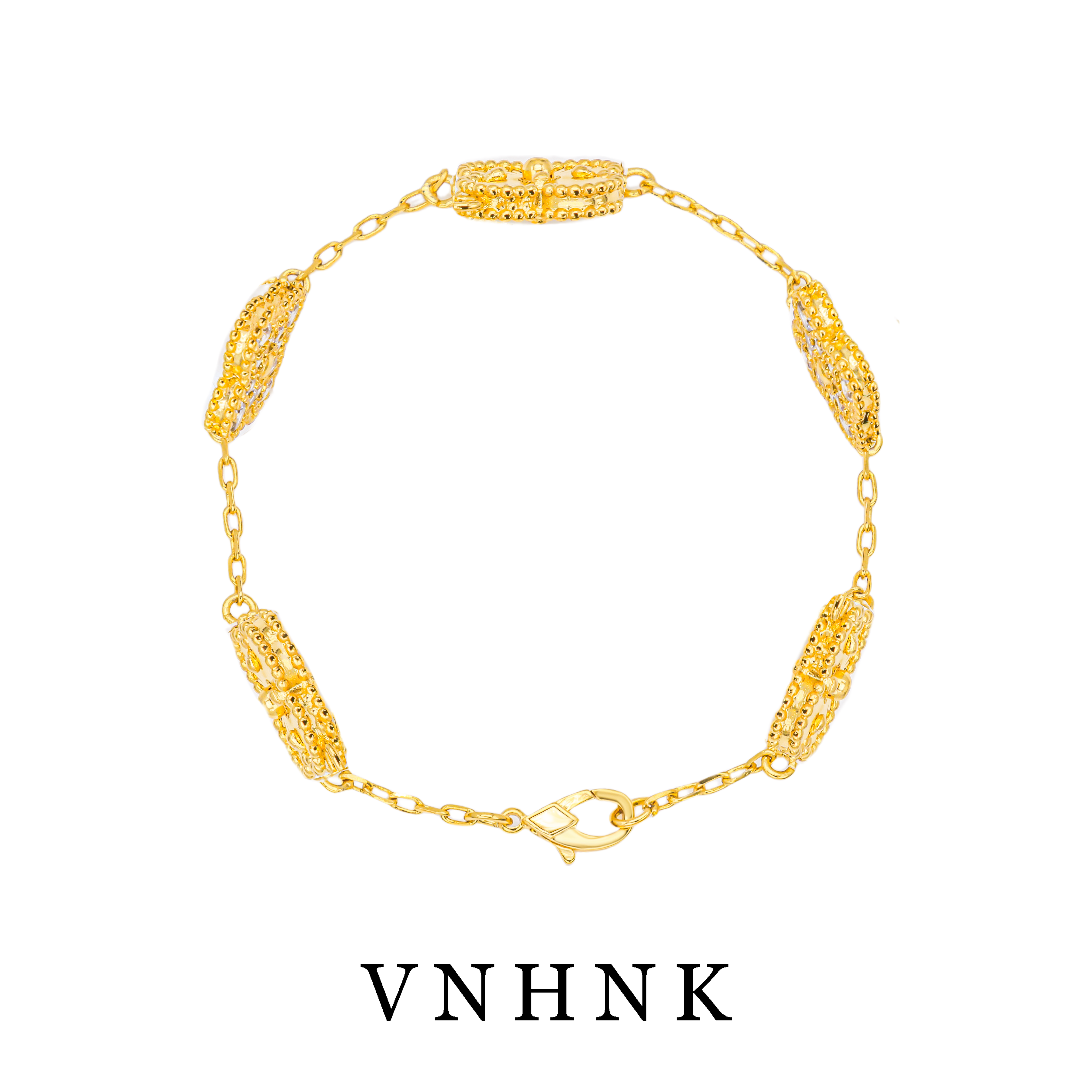 铜合金合成锆石手链 美可儿   R387  金色(20cm)时尚气质百搭手链