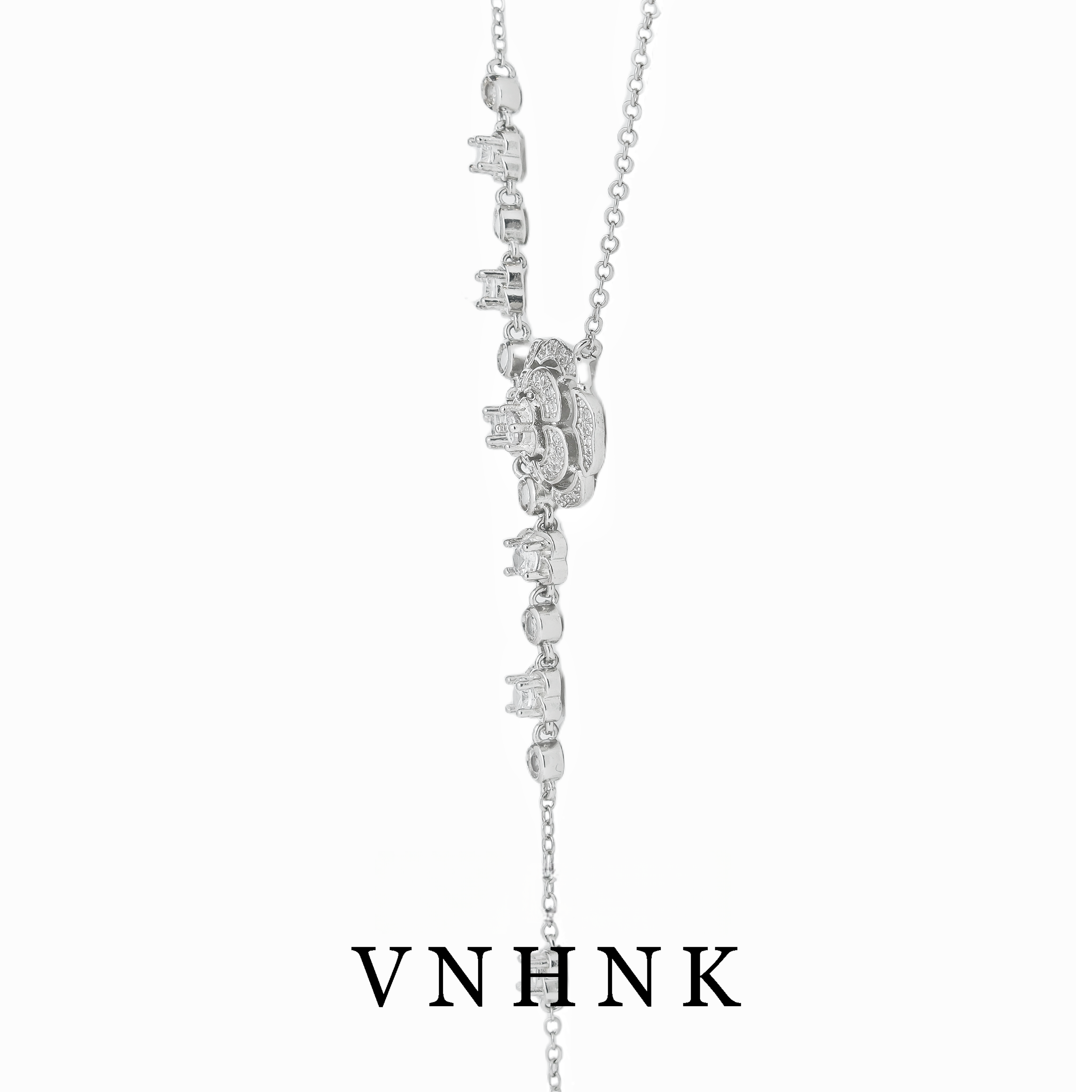 铜合金项链 美可儿   A483    银色(50cm)时尚气质项链