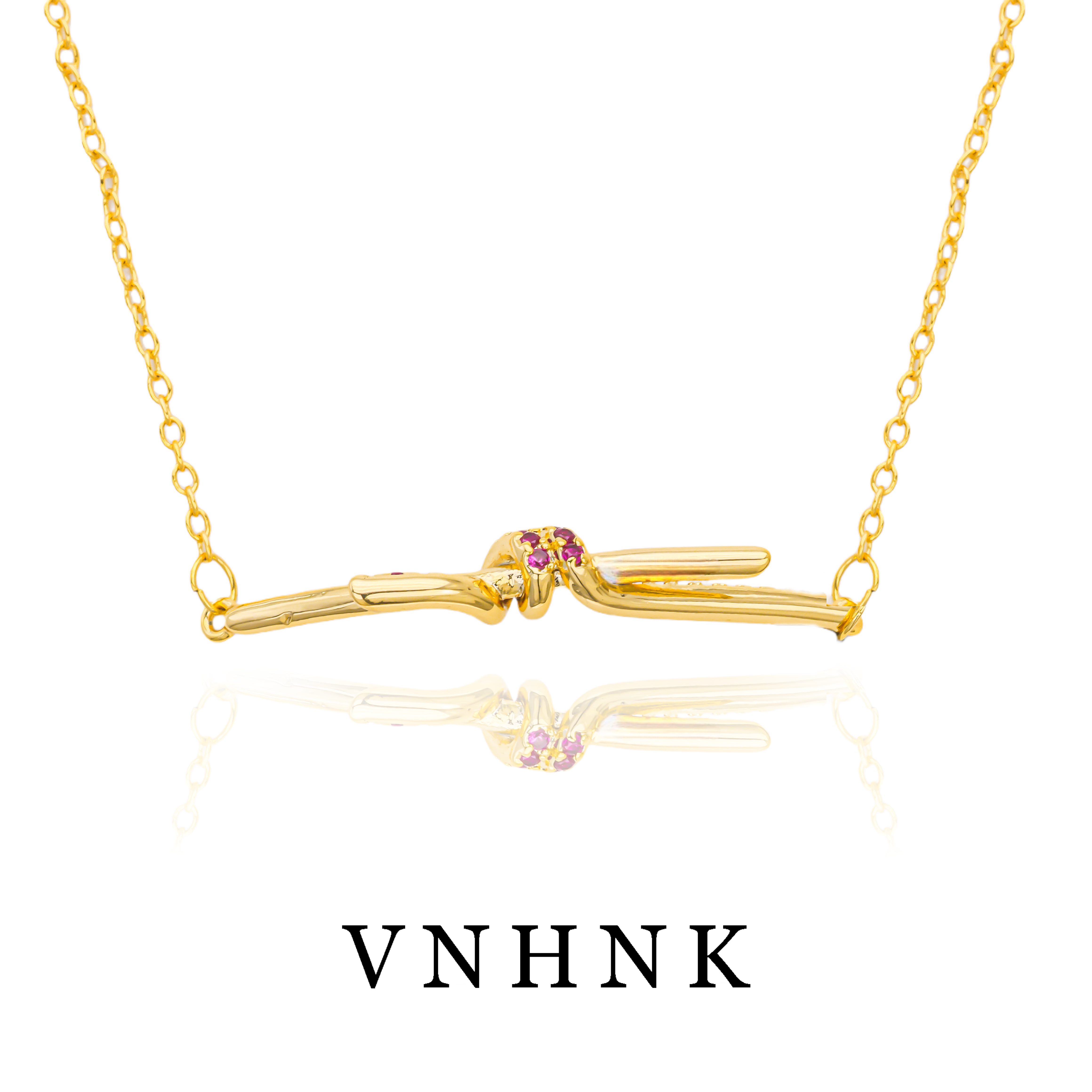 铜合金项链 美可儿    T1222     金色（45cm）时尚气质项链