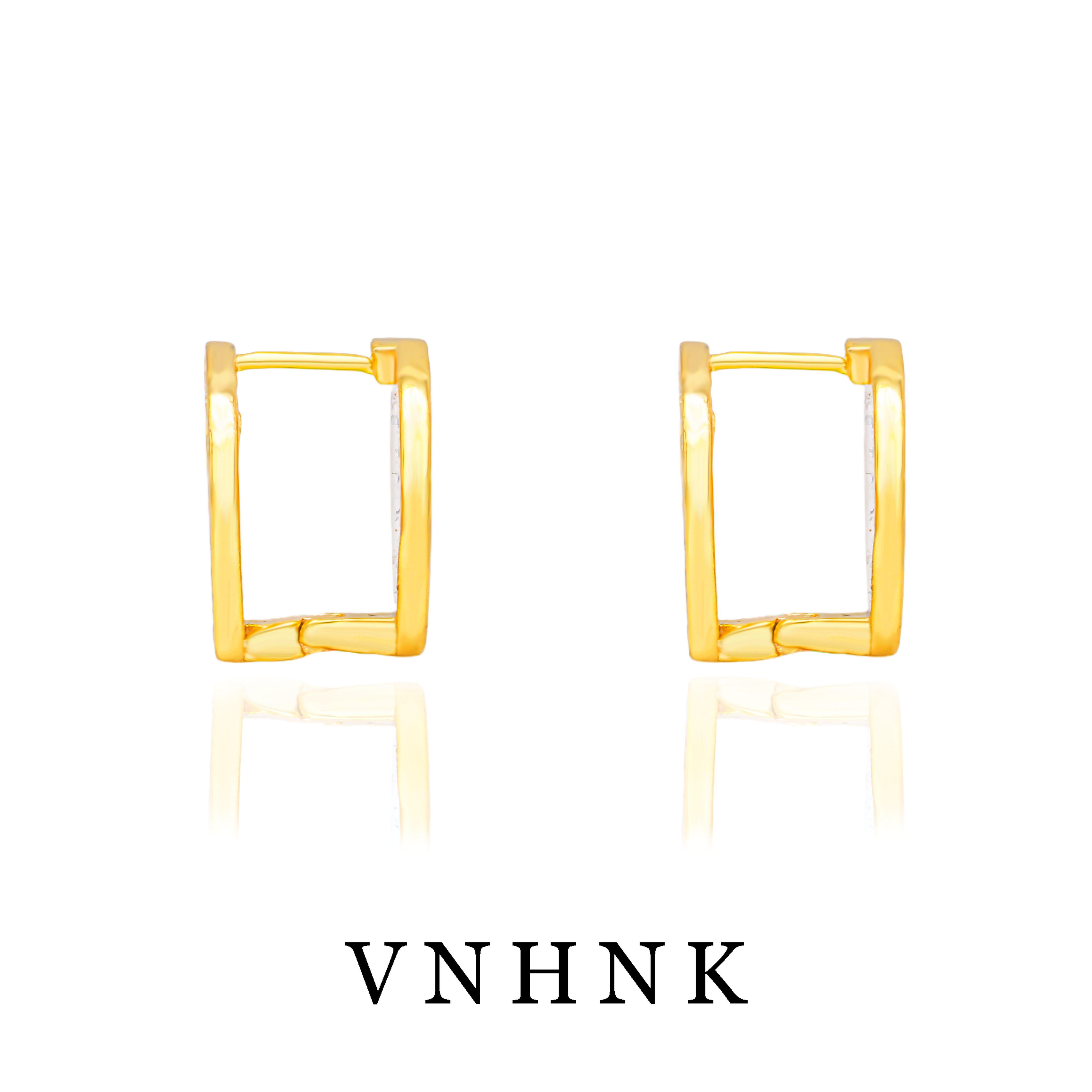 铜合金合成锆石耳饰 美可儿    D3   金色时尚个性百搭耳环