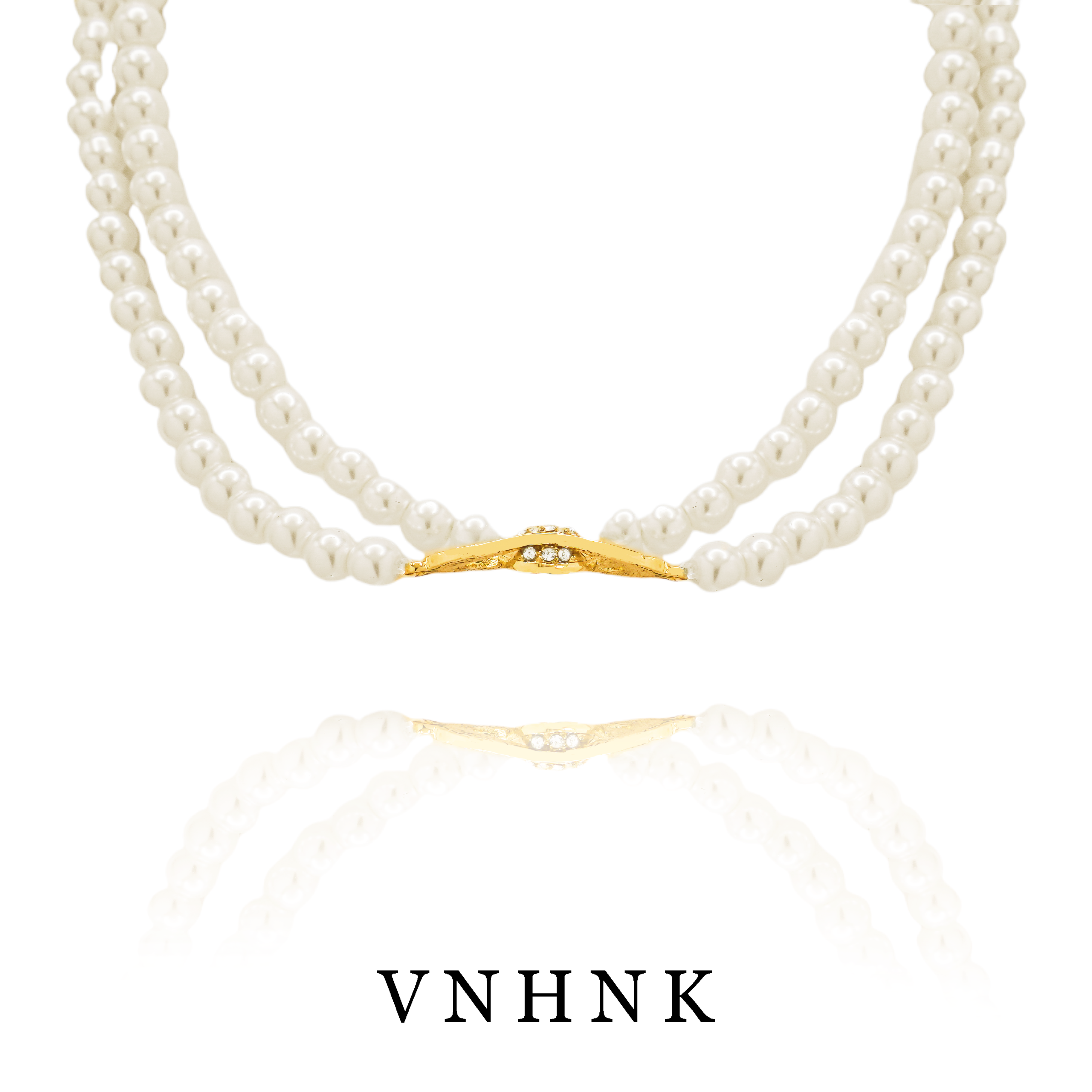 铜合金仿珍珠项链 美可儿   E553   白色(36cm6mm)时尚气质项链