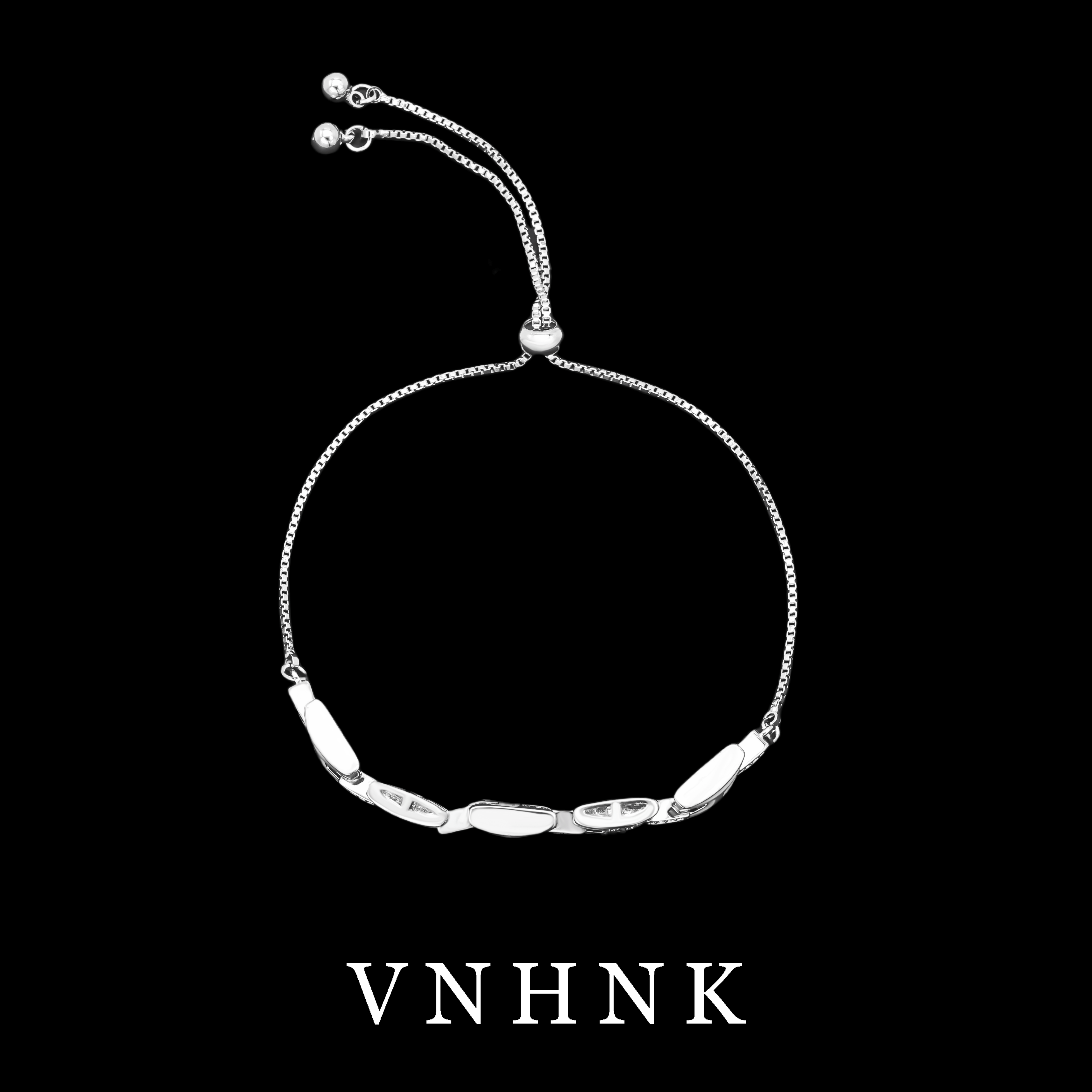 铜合金合成锆石手链 美可儿   YS608   银色(28cm)时尚手链