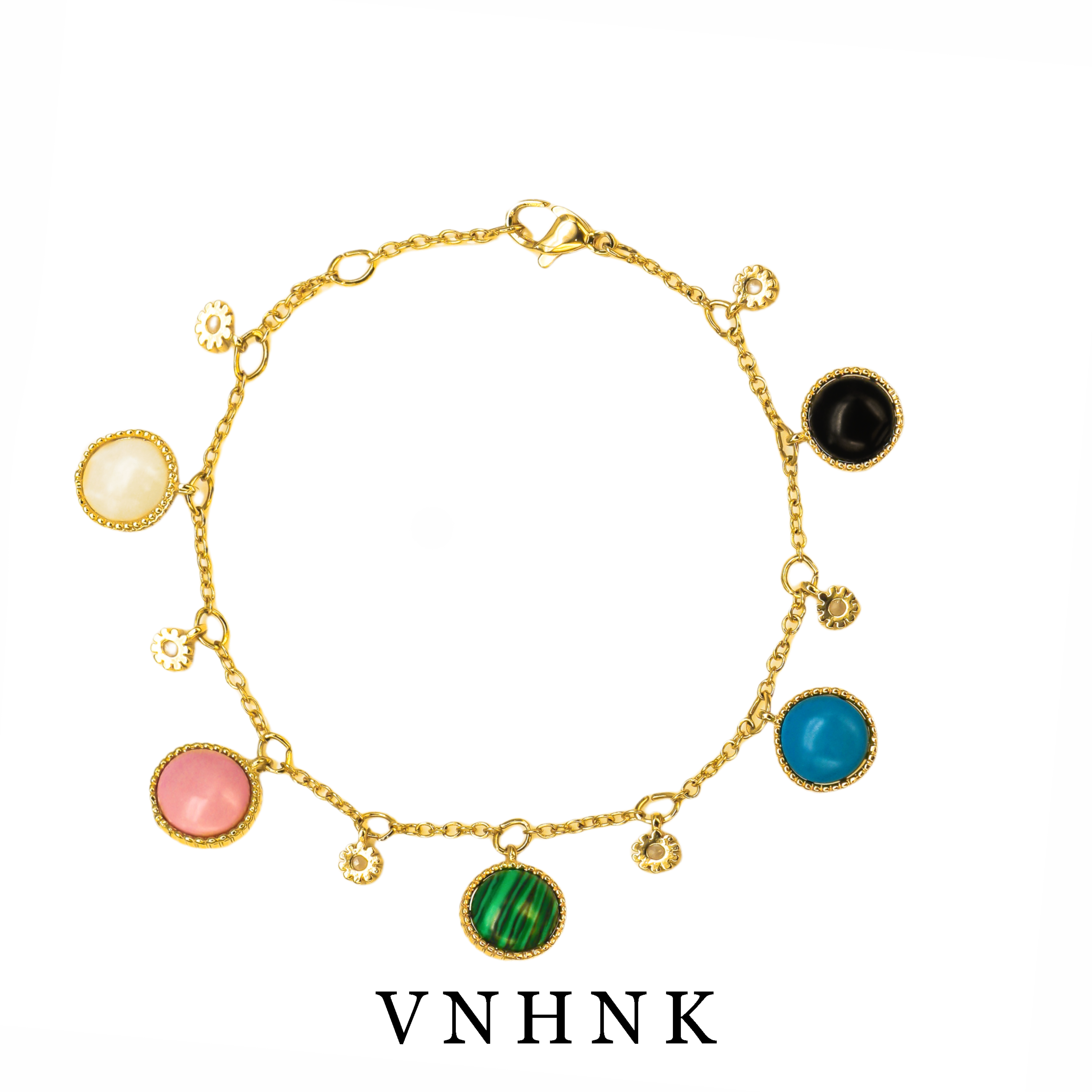 铜合金合成锆石手链 美可儿   K3   金色(20cm)时尚气质百搭手链