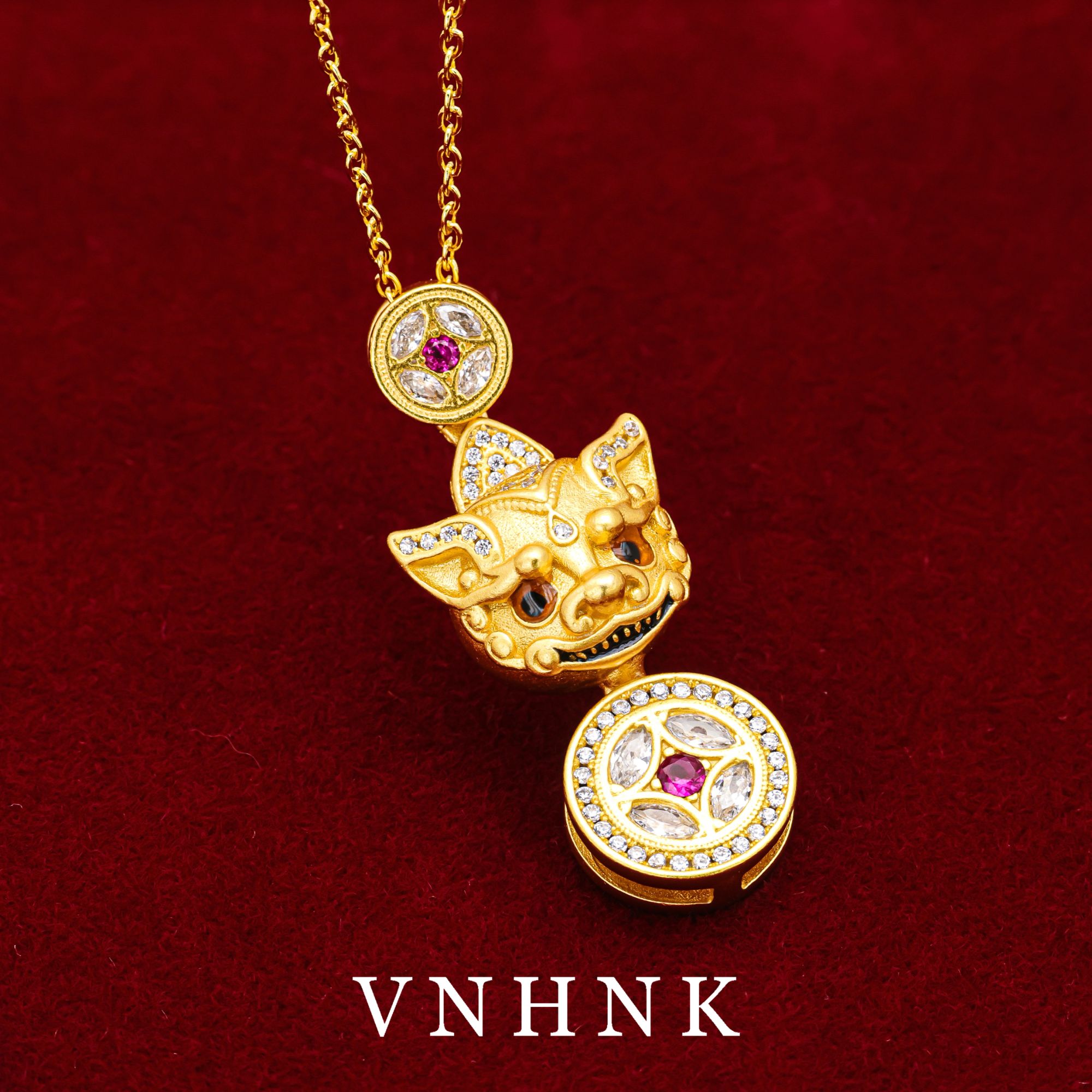 铜合金项链 美可儿   G360   金色(45cm)时尚气质项链