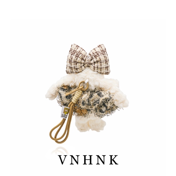 美可儿   G503   白色时尚气质百搭包包挂扣