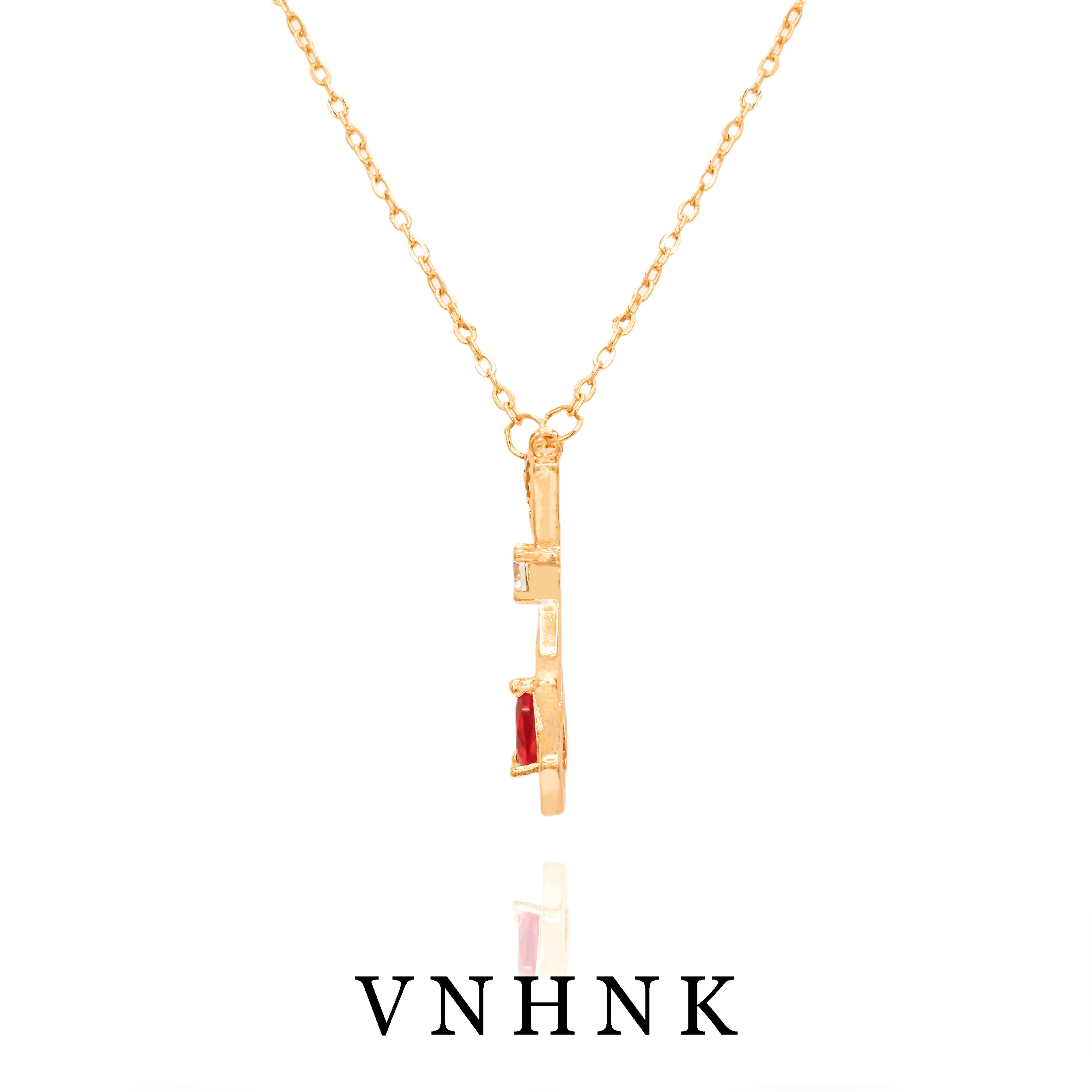 铜合金项链 美可儿  D452  玫瑰色(46cm)时尚百搭项链预售