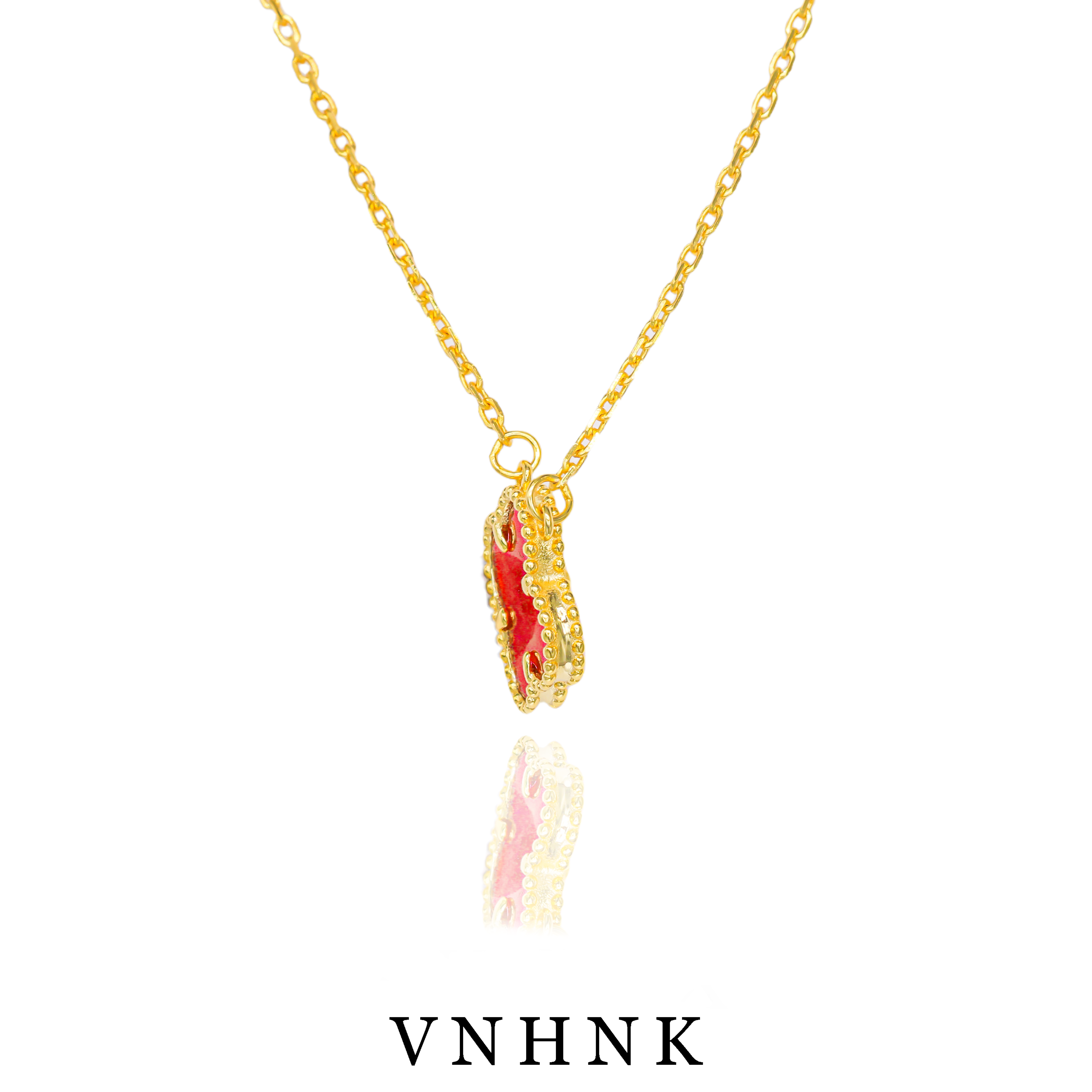 坠链均925银 美可儿   A396   金色(44cm)简约气质百搭项链