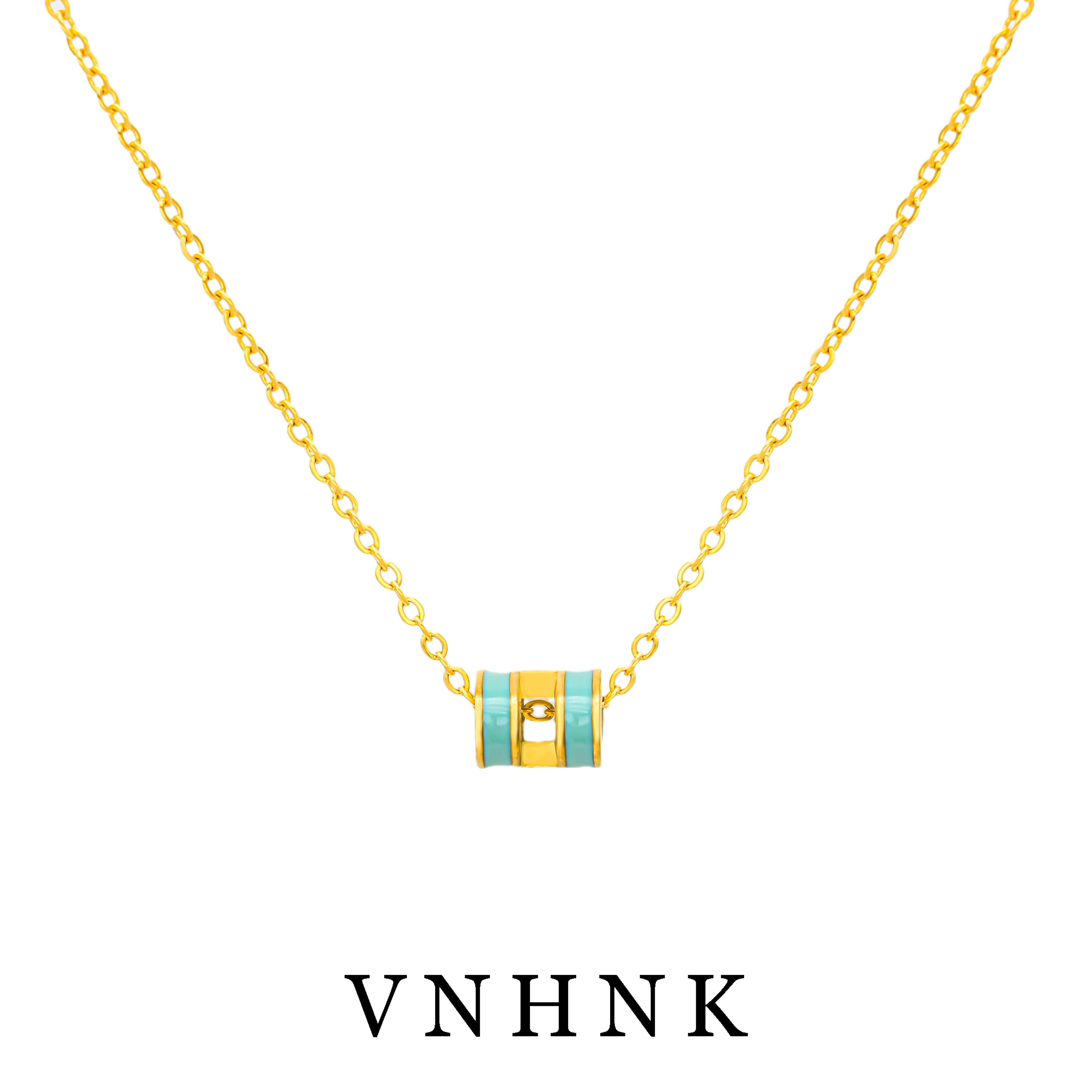 钛钢项链 美可儿    A452    金色(46cm)气质百搭项链