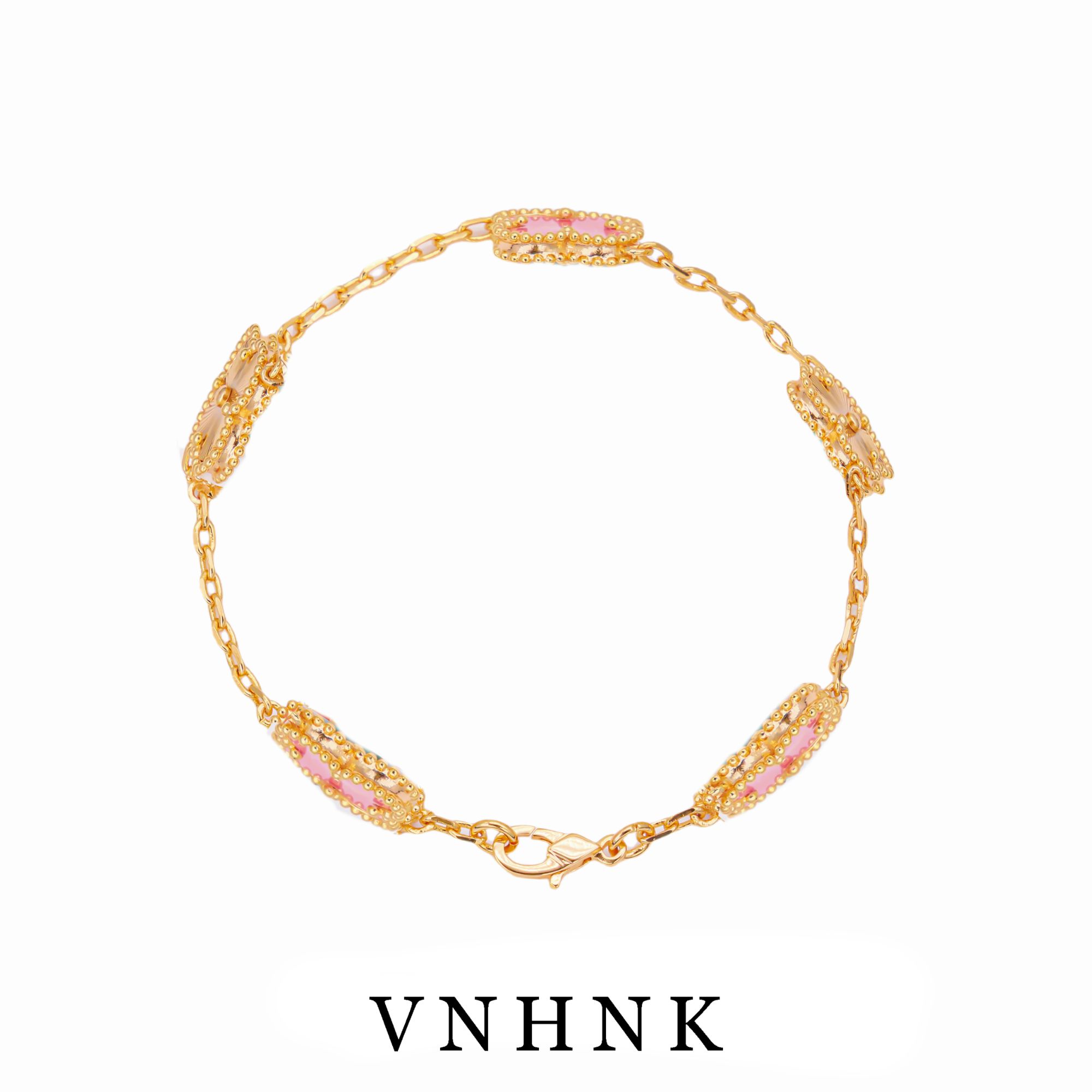 铜合金贝壳手链 美可儿   C269   （19cm）玫瑰色时尚气质百搭手链