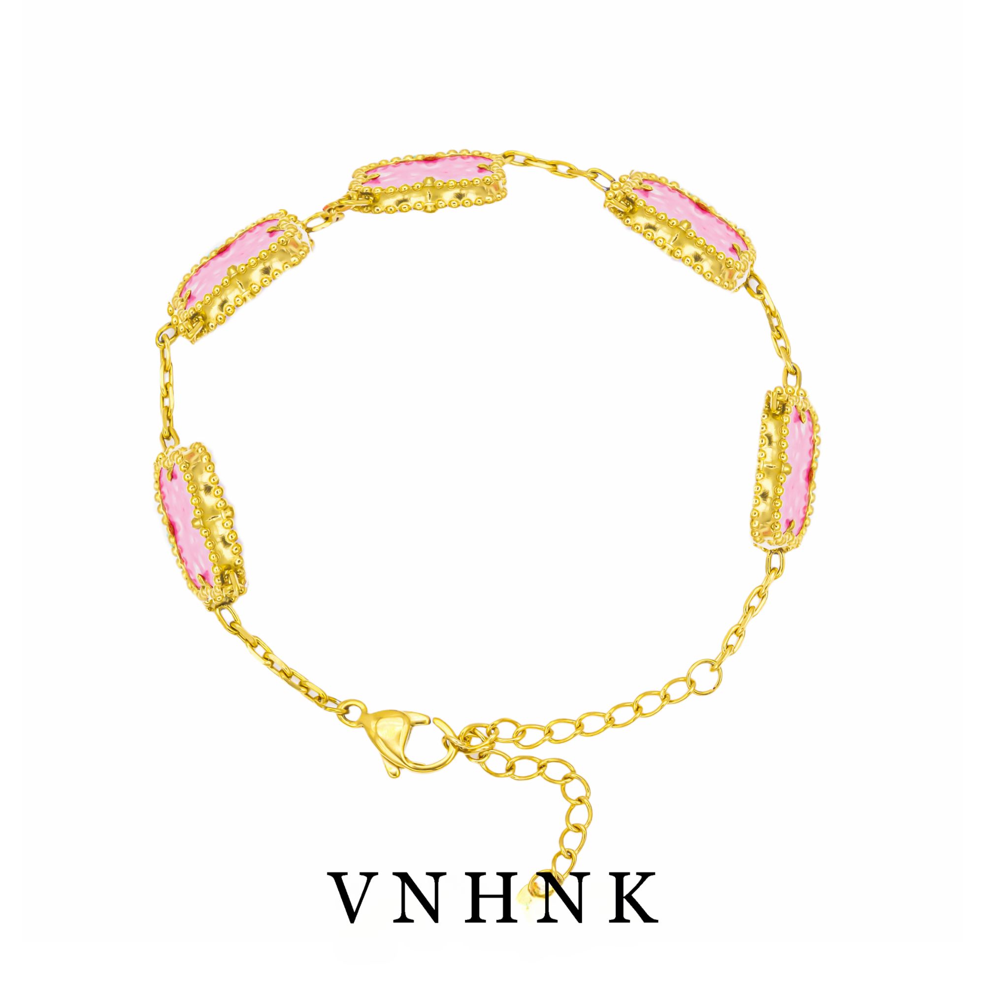 钛钢手链 美可儿   F40   金色(21cm)时尚气质百搭手链