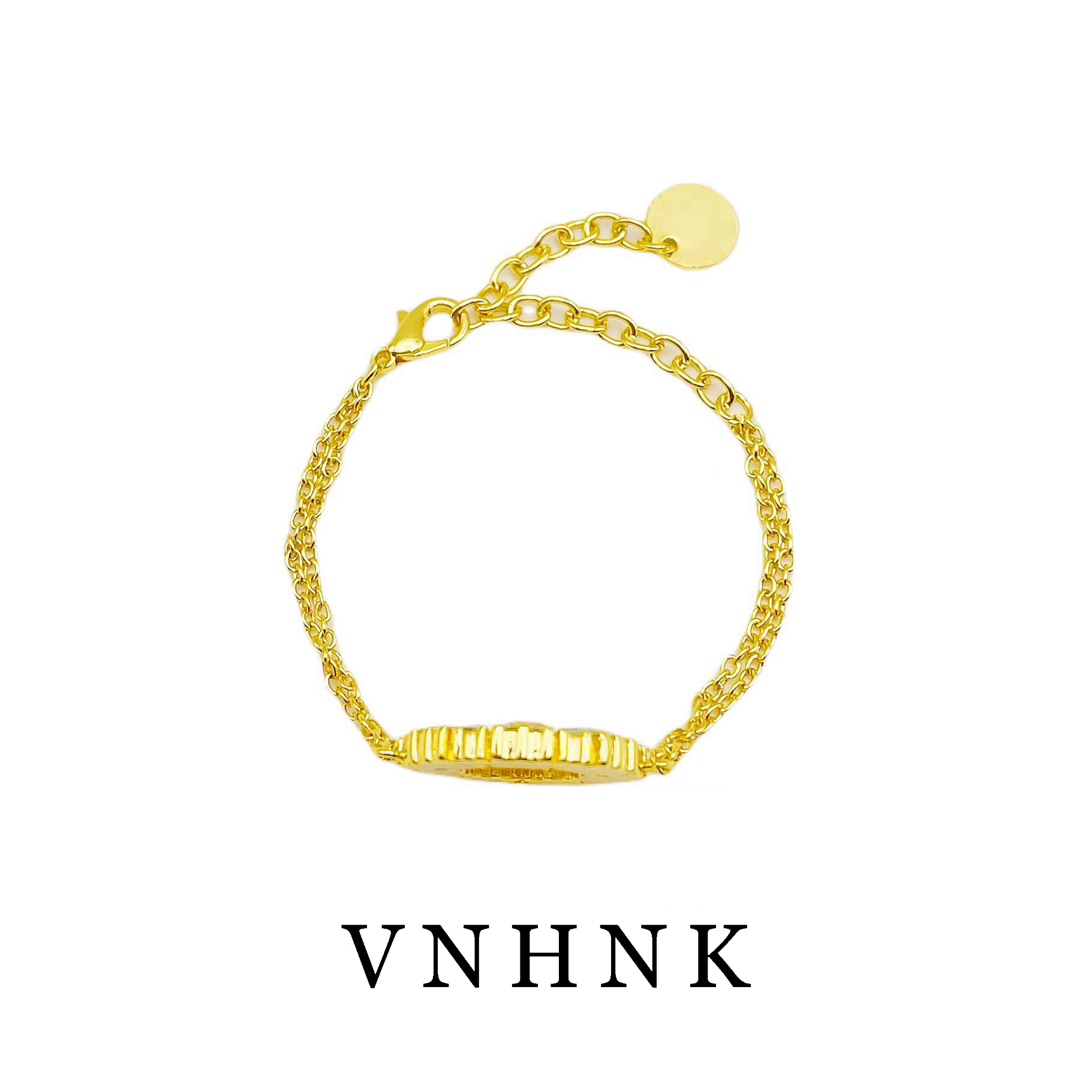 铜合金合成锆石手链 美可儿   B709   金色(20cm)气质时尚手链