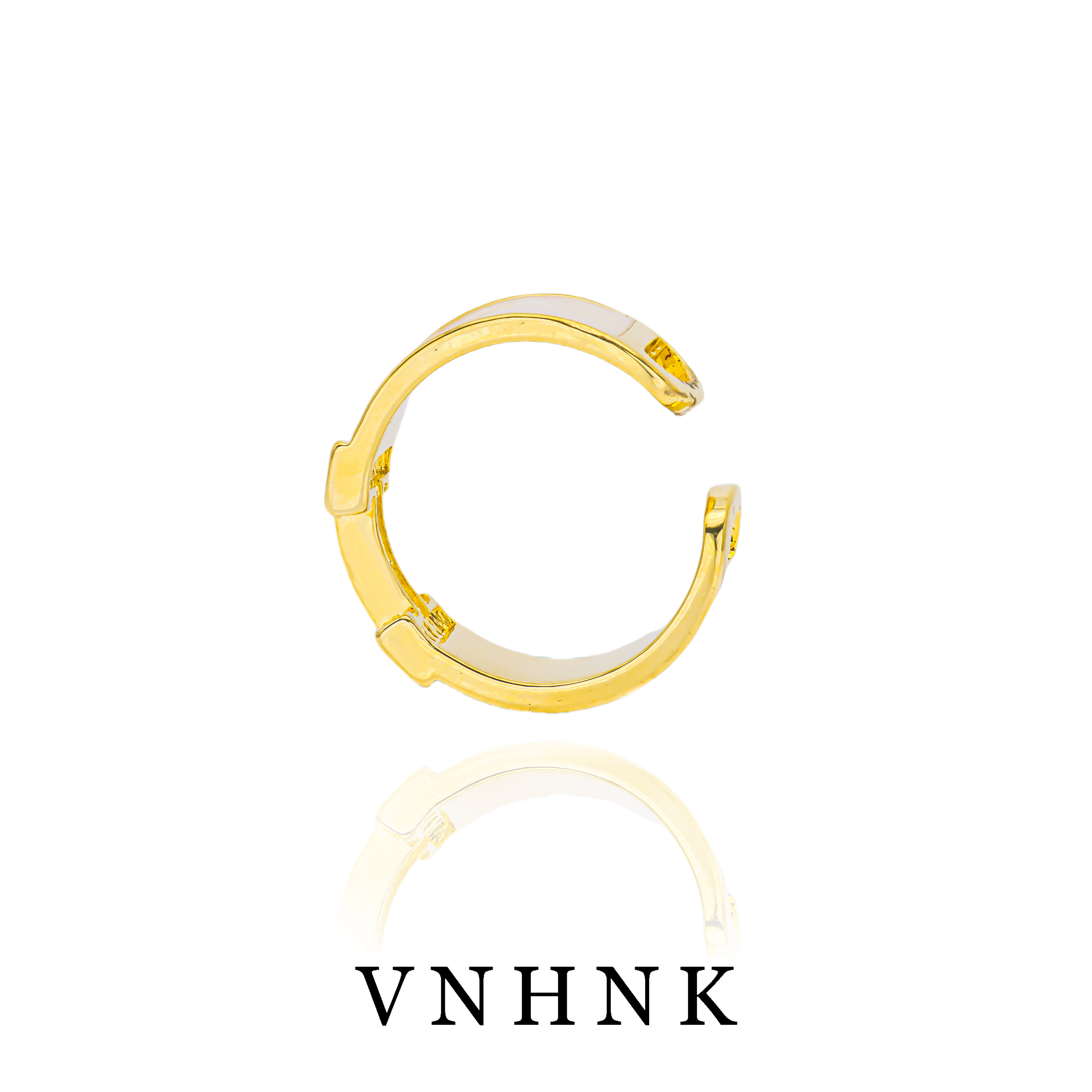 铜合金合成锆石戒指 美可儿   G532    金色时尚气质戒指