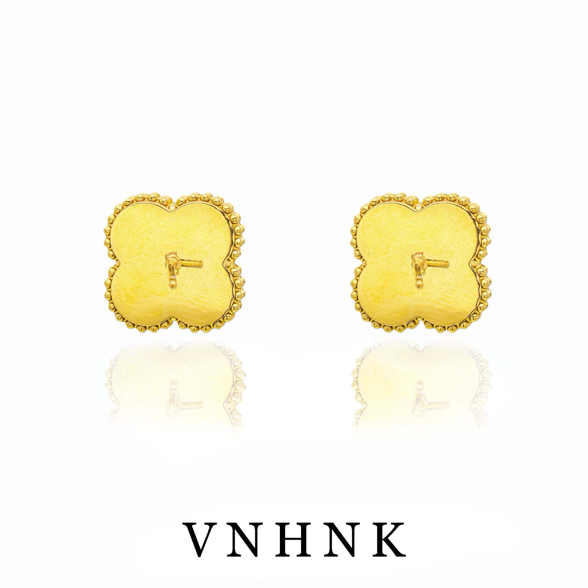 钛钢耳饰 美可儿   H413   金色时尚气质耳环