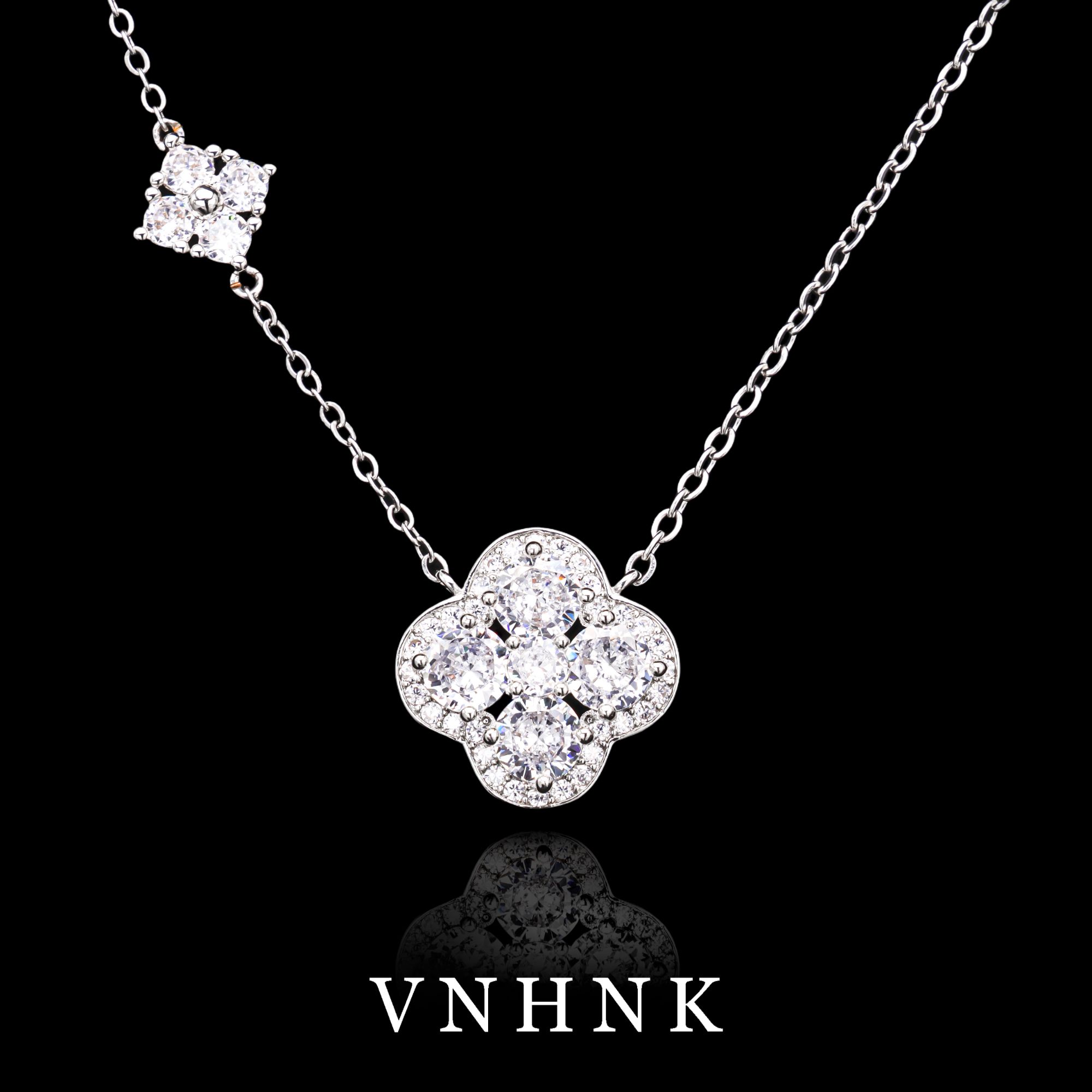 铜合金项链 美可儿   F643  银色（44cm) 时尚气质项链