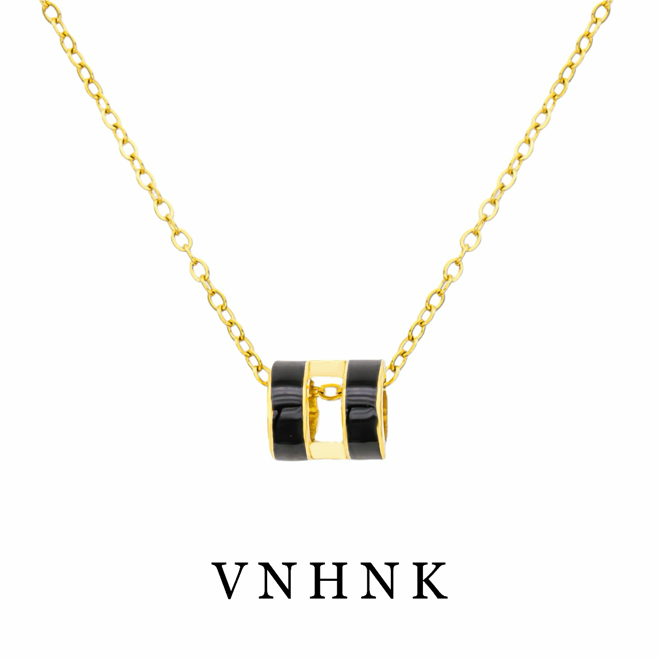 钛钢项链 美可儿    E124     金色（46cm）气质时尚百搭项链