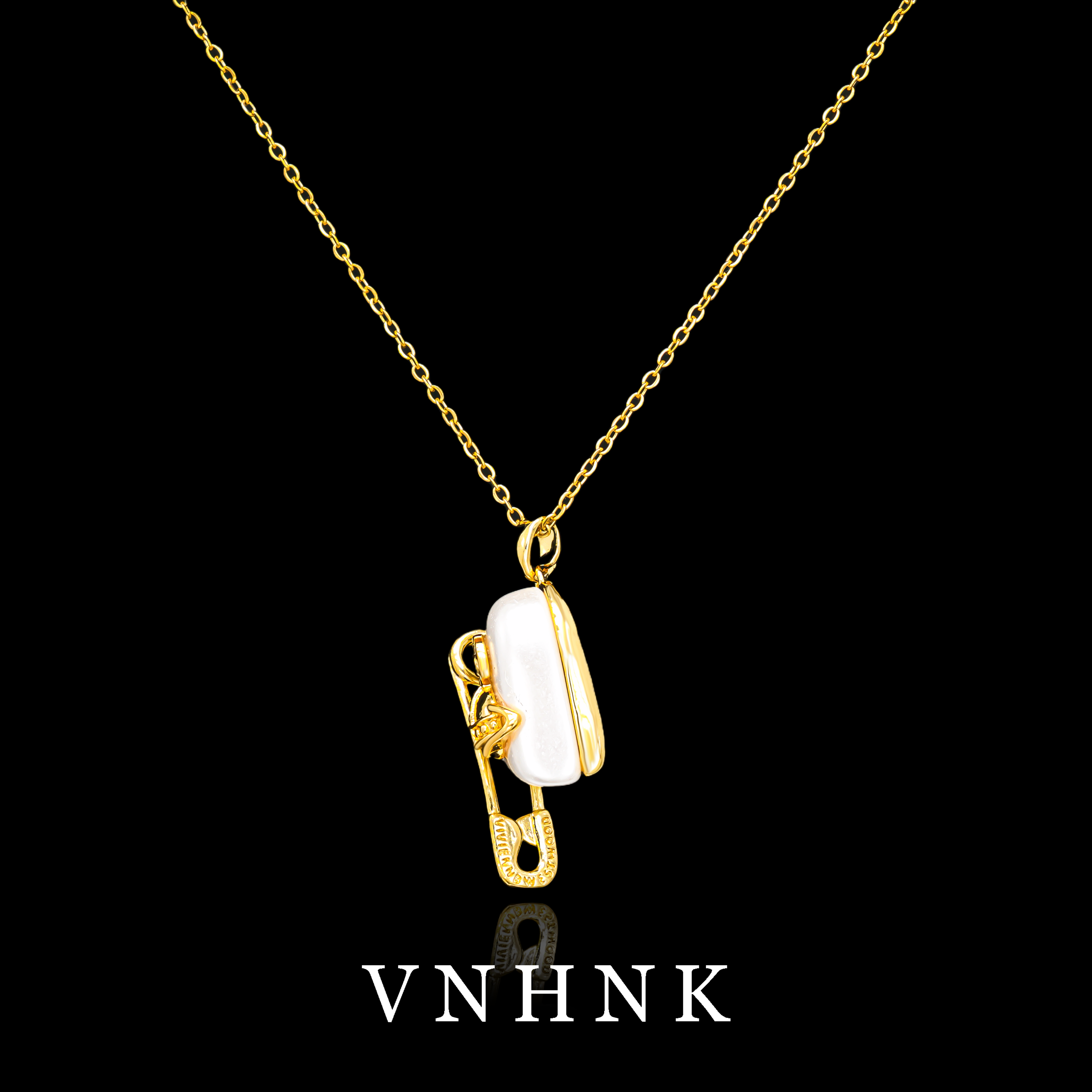 钛钢项链 美可儿   YS485   金色 (46cm) 时尚气质项链