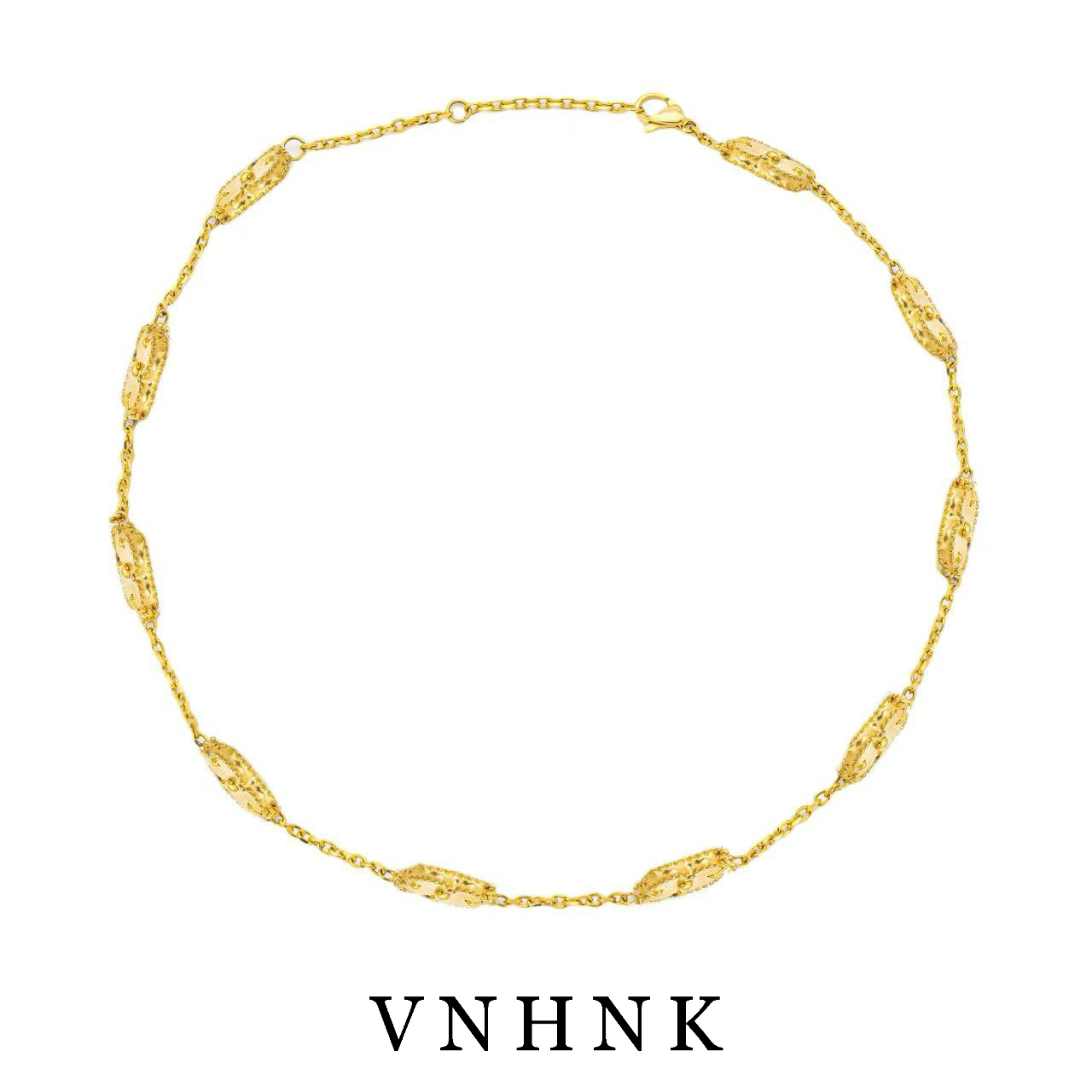 钛钢项链 美可儿    D210   金色（43cm) 时尚气质项链