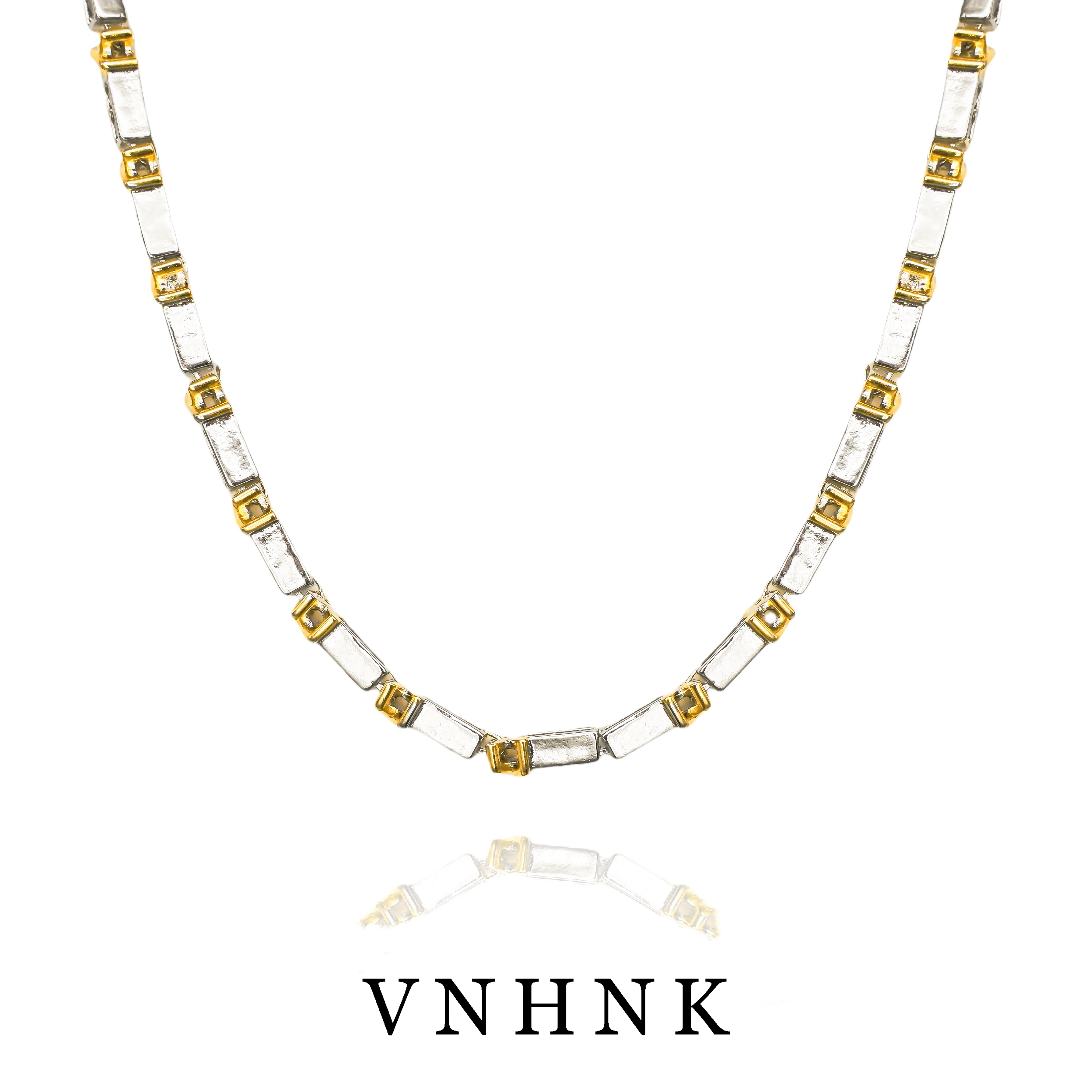 铜合金合成锆石项链 美可儿   M409  银色(45cm)时尚简约百搭项链