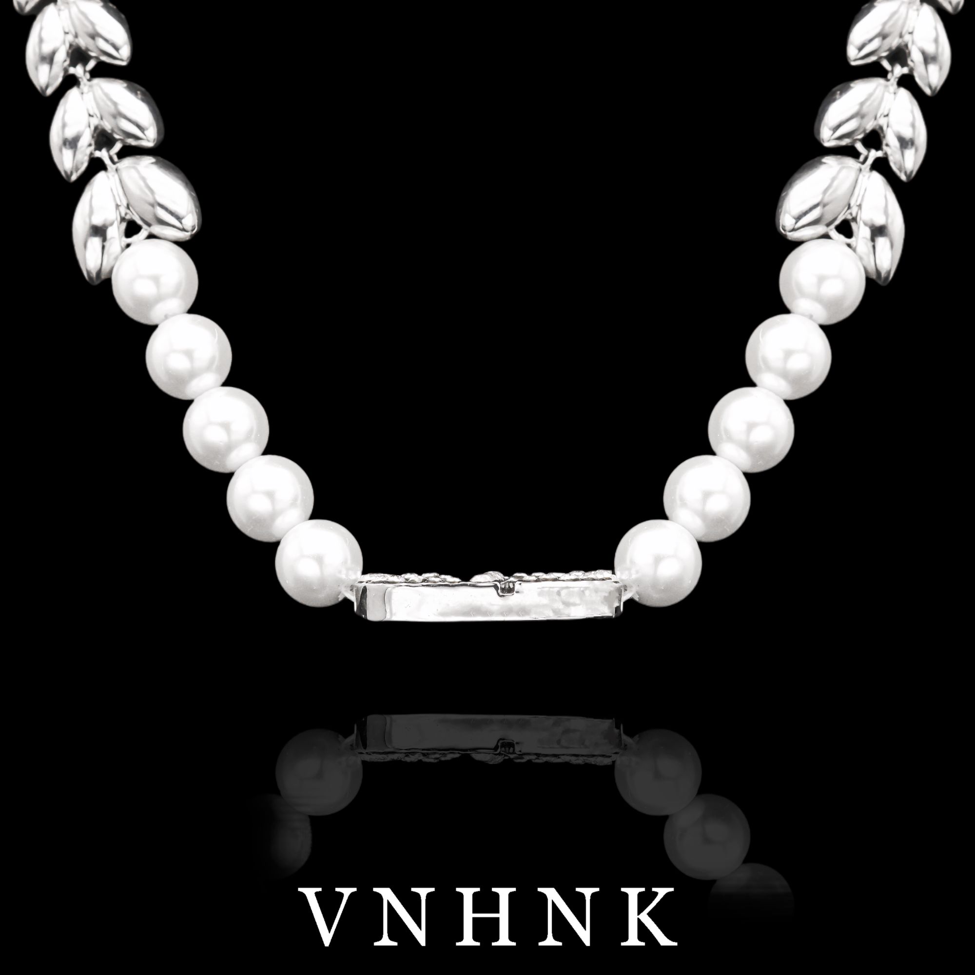 铜合金合成锆石项链 美可儿    M443  银色（44cm8mm）时尚气质项链