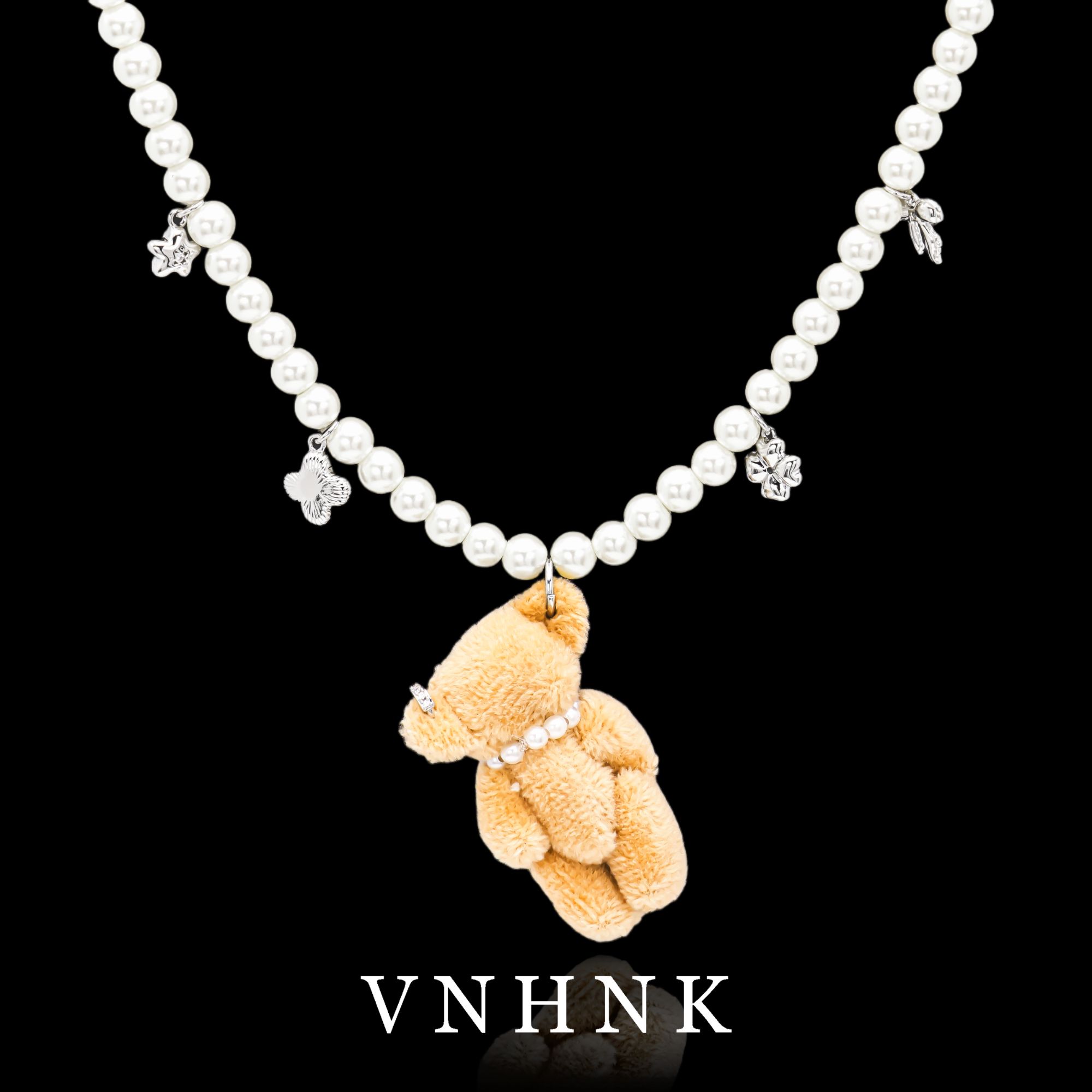 铜合金仿珍珠项链 美可儿  C95   白色(48cm6mm)时尚气质项链