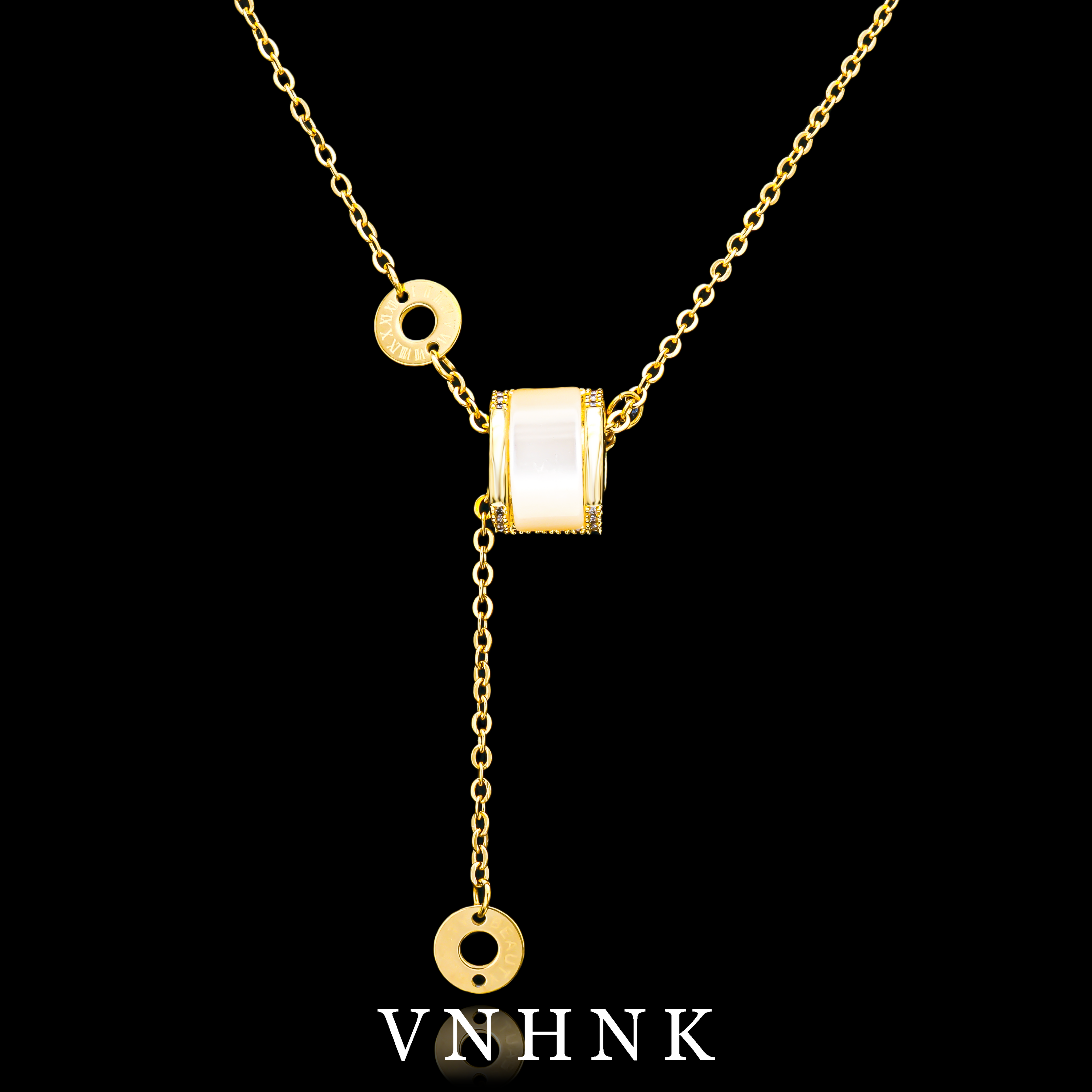 钛钢项链 美可儿   A524  金色(52cm)时尚气质项链