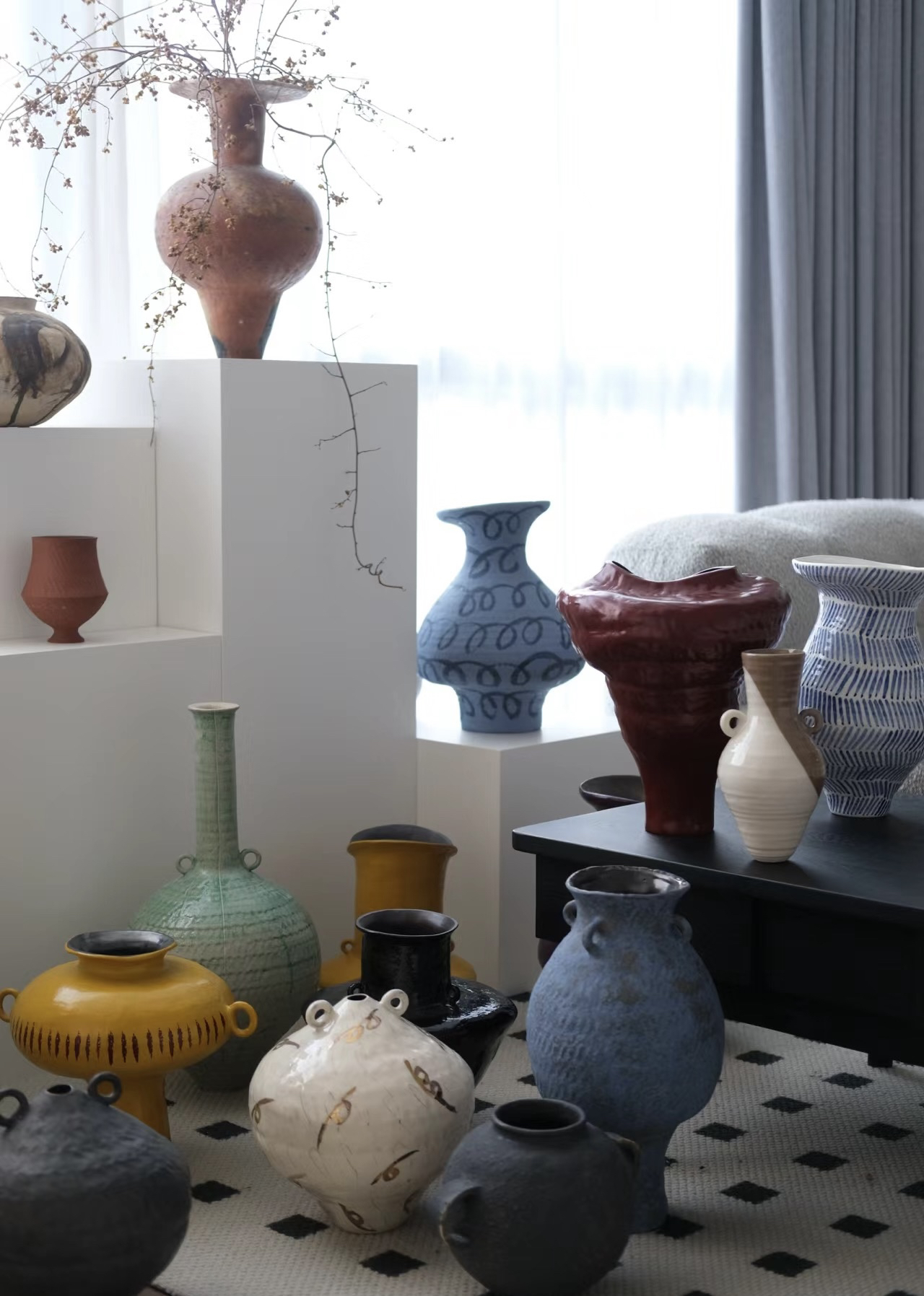 【陶瓷花瓶专区】景德镇手工花器 高级简约百搭