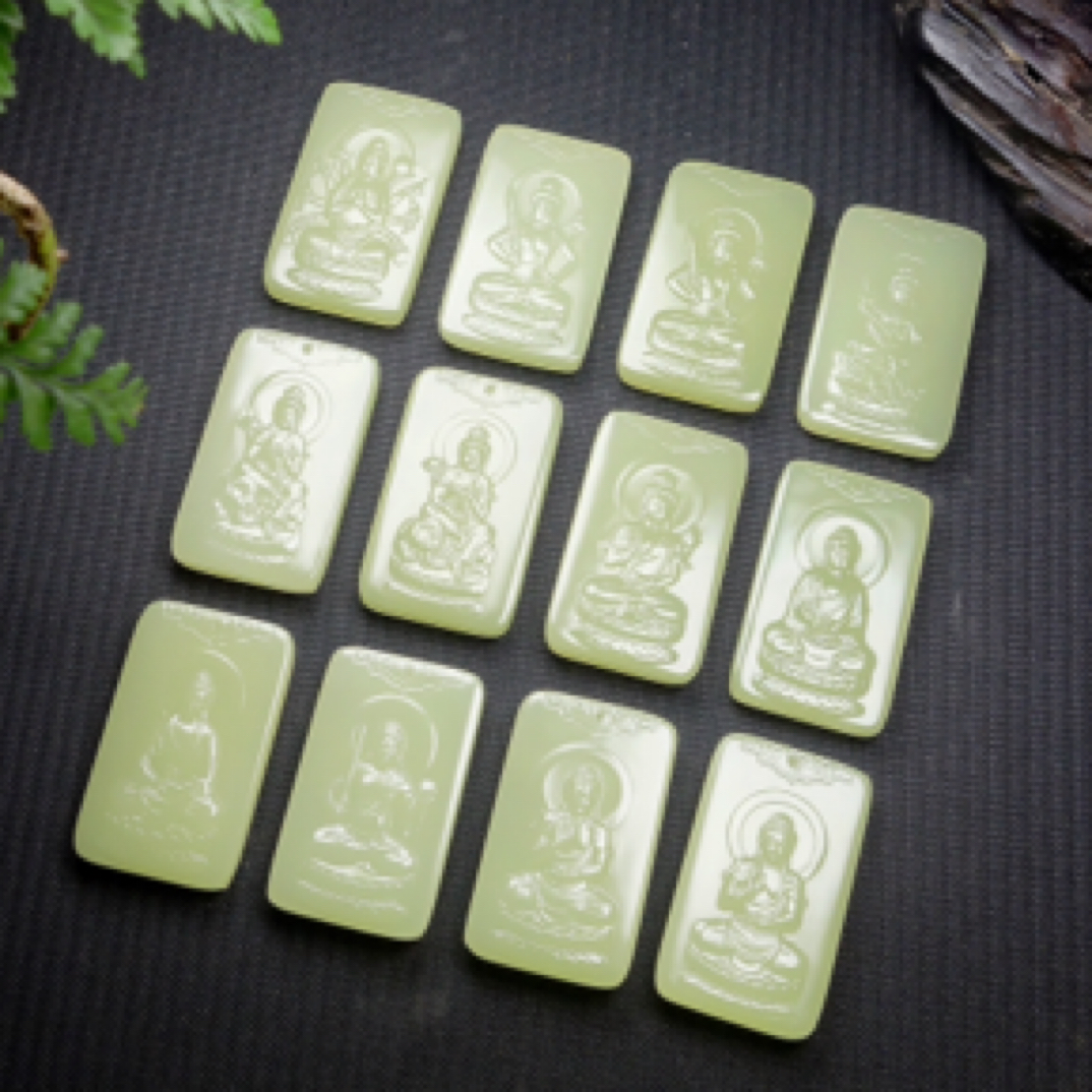 大版本4×7守护午马生肖牌子➕链子