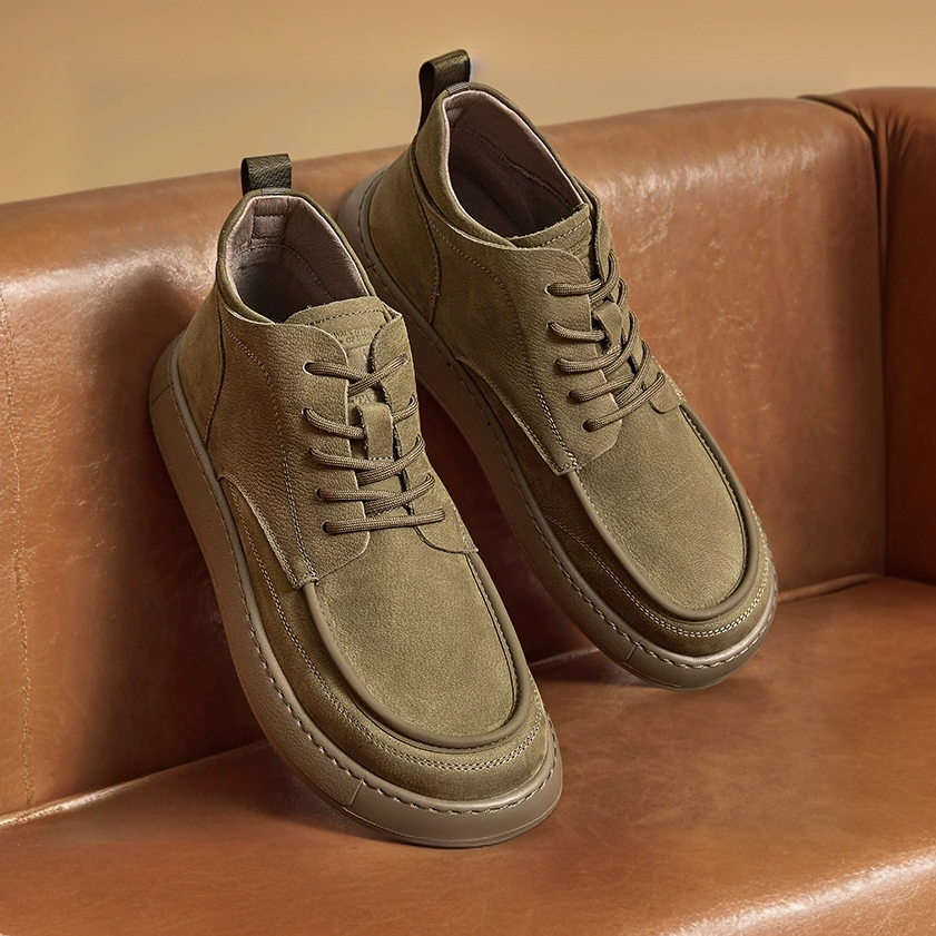 【百丽集团-TATA男鞋】24冬舒适时尚百搭休闲时装短靴新款ODV01DD4