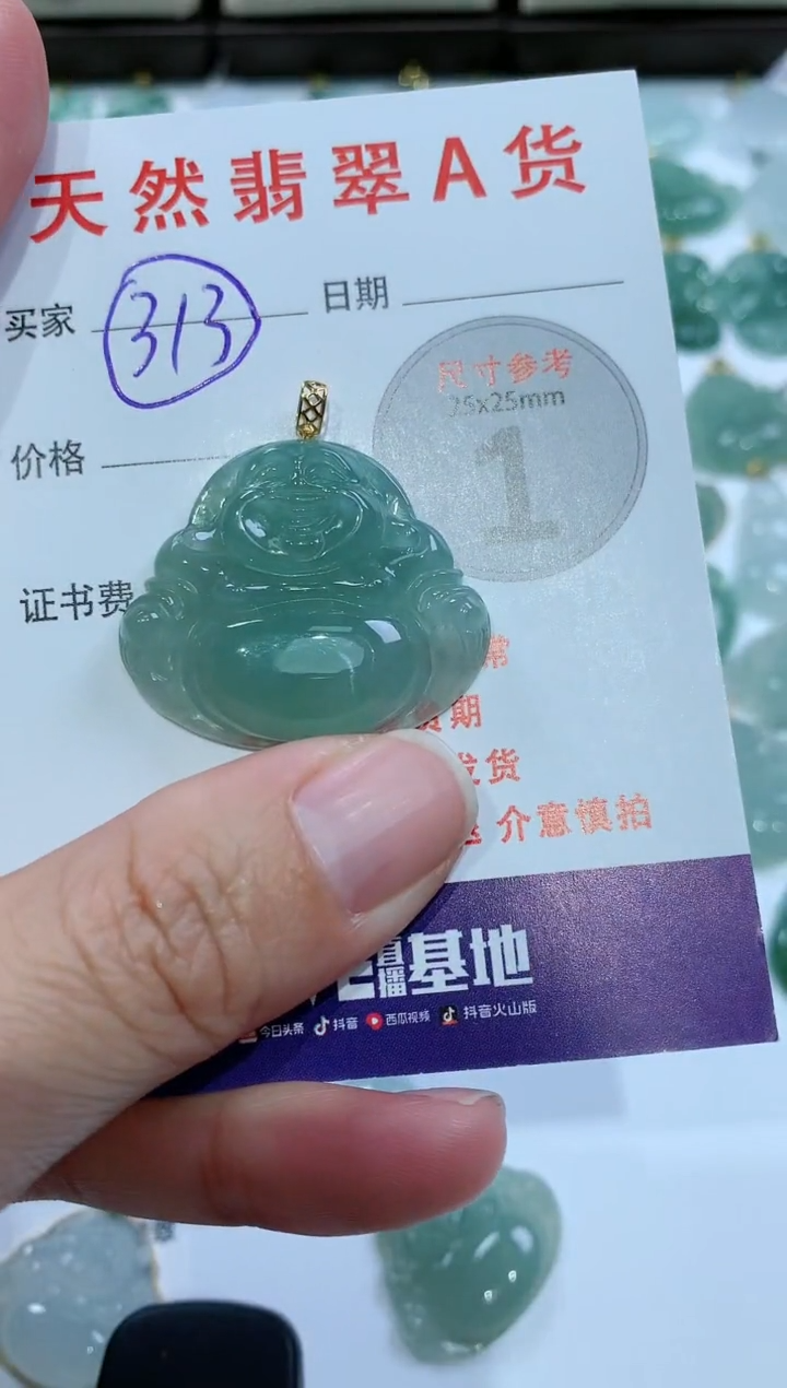 【闪购商品】翡翠颈饰未镶嵌1