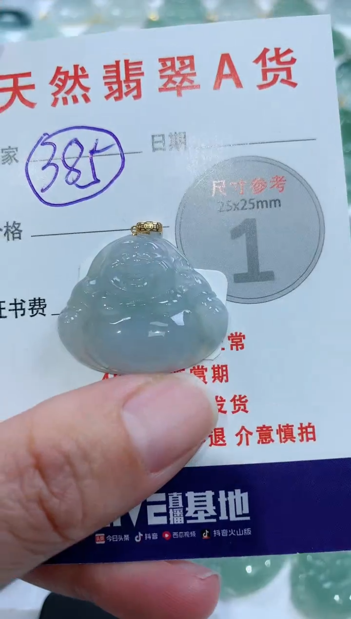【闪购商品】翡翠颈饰未镶嵌1