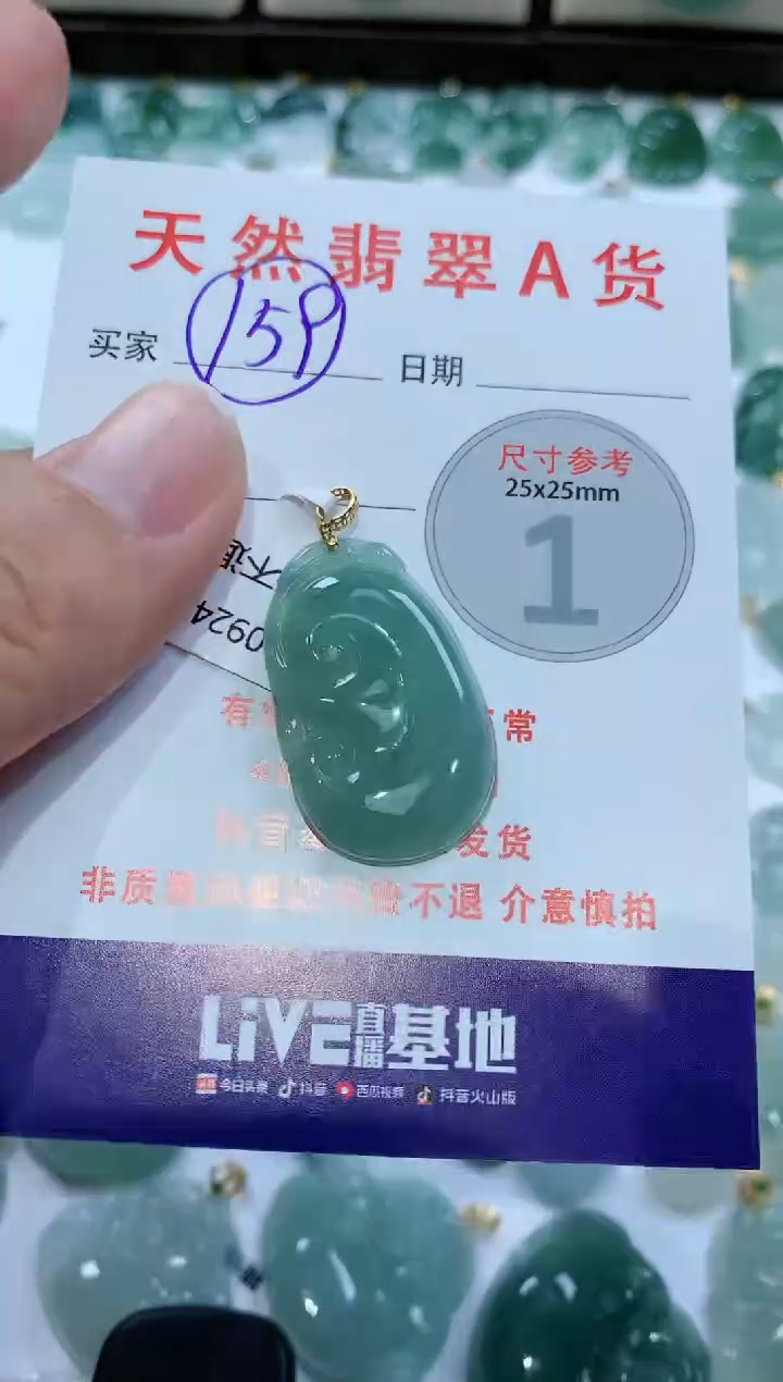 【闪购商品】翡翠颈饰未镶嵌1