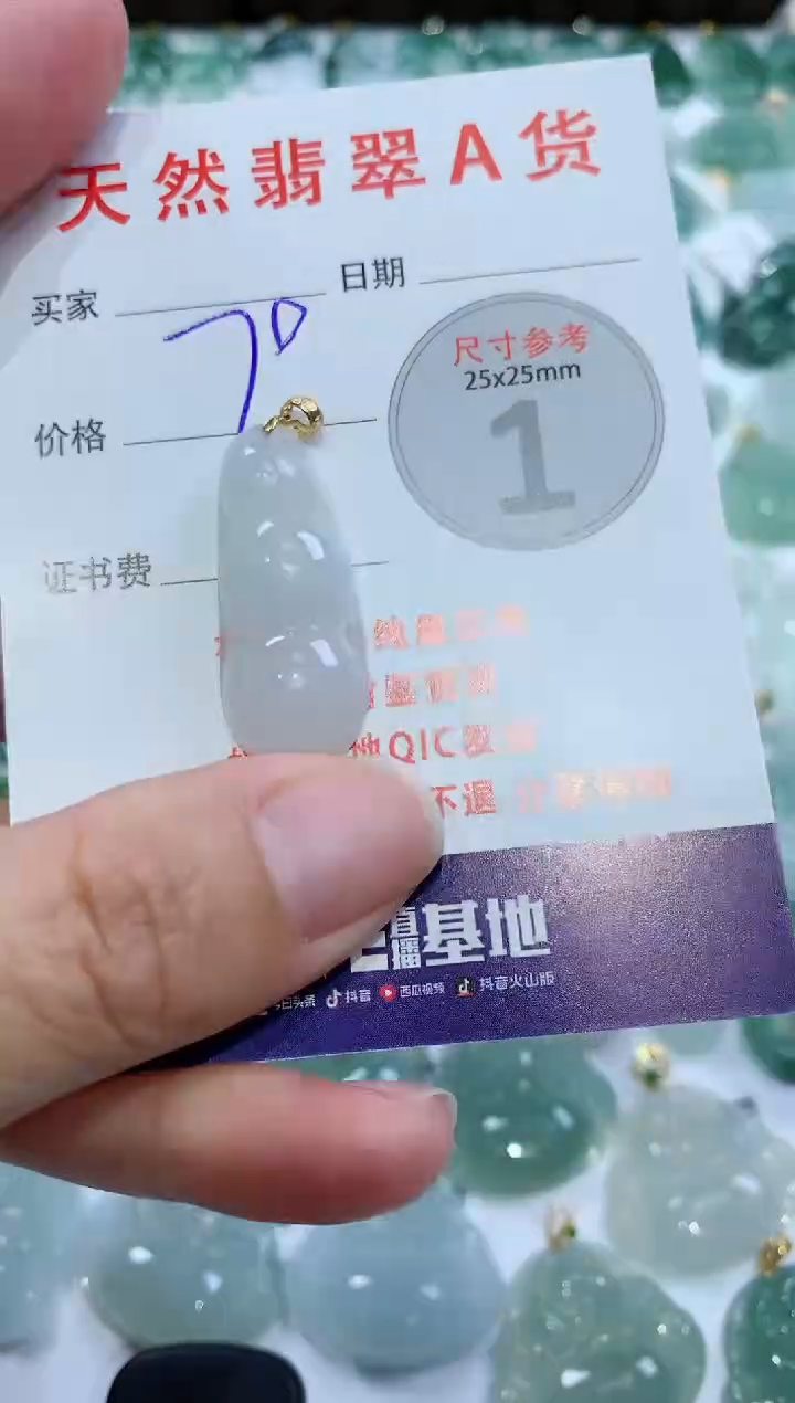 【闪购商品】翡翠颈饰未镶嵌1