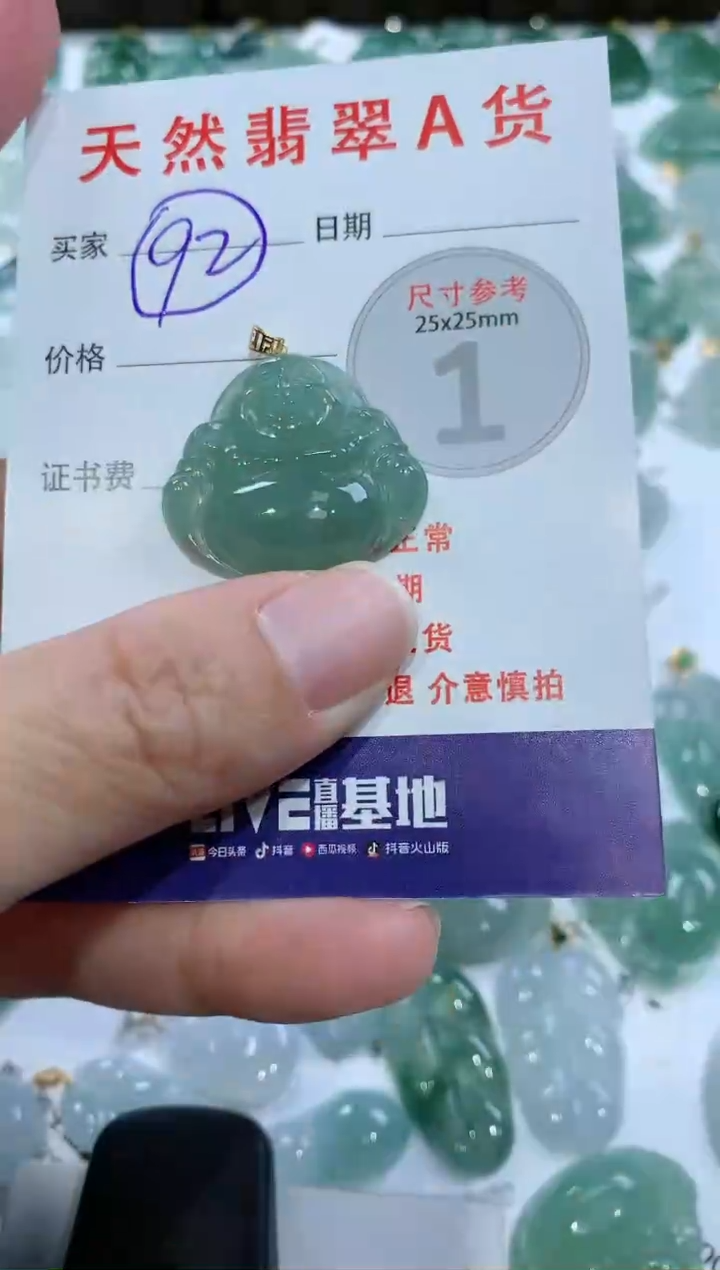 【闪购商品】翡翠颈饰未镶嵌1