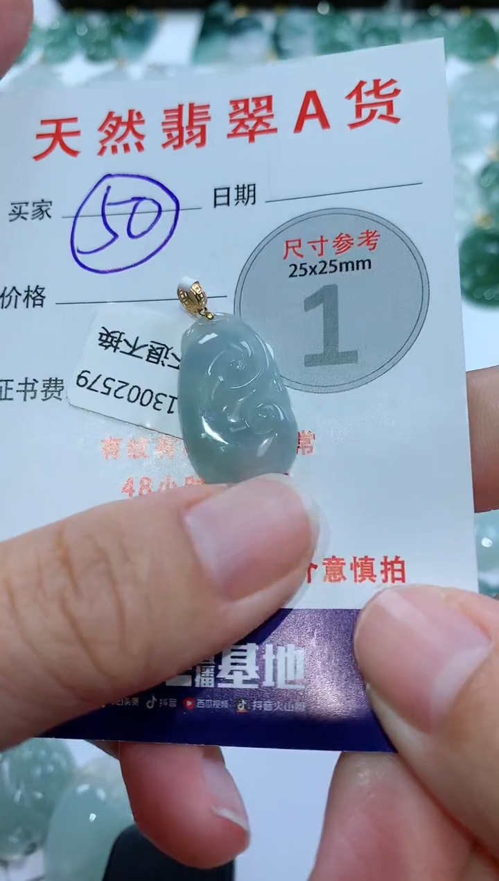 【闪购商品】翡翠颈饰未镶嵌1