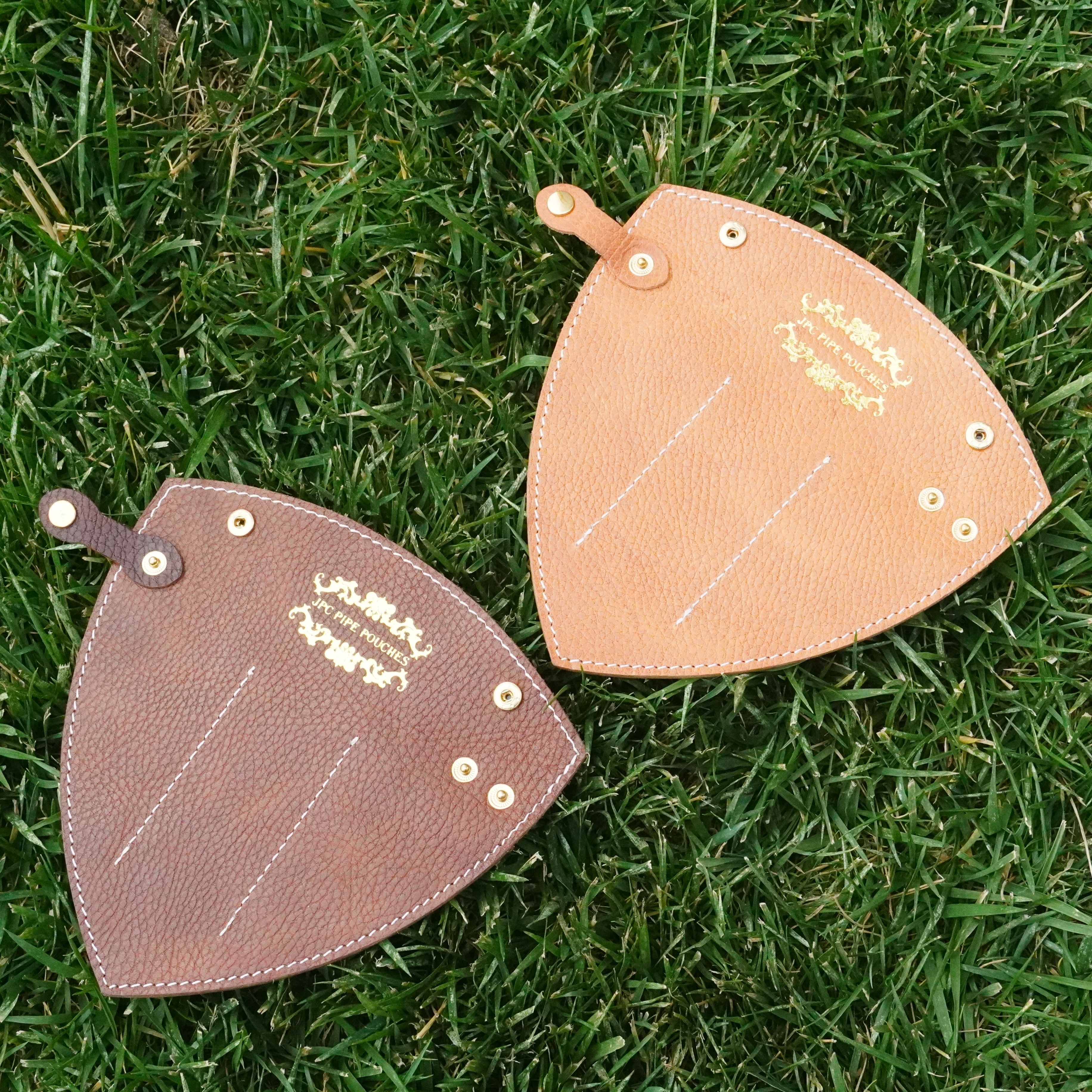 手工真皮烟斗包单斗 意大利多脂植鞣牛皮 便携多功能可变醒草盘