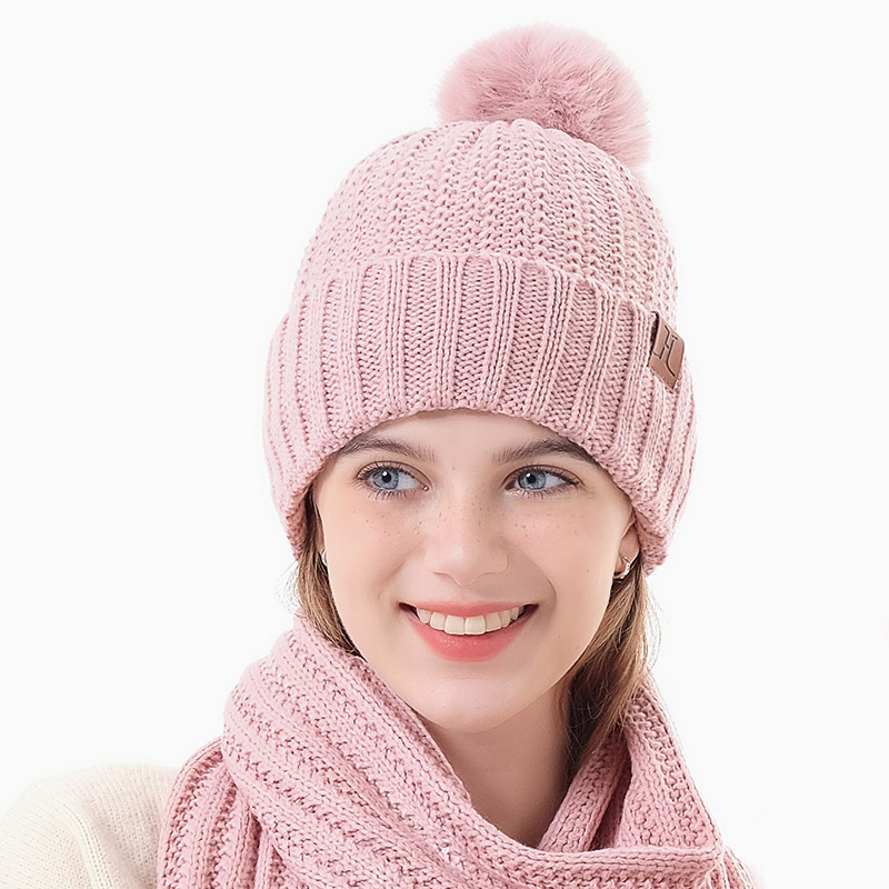 蛙扑正品女士双层保暖加厚针织帽百搭加绒冬天毛线帽681