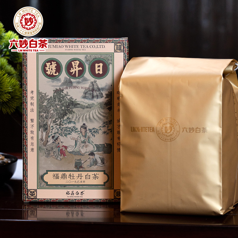 【核心产区】六妙白茶 日昇號·白牡丹2019年福鼎白茶散茶 500g