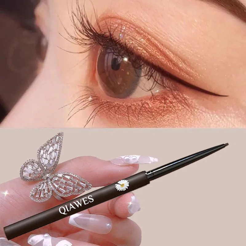 卡姿兰眼线胶笔女防水持久铅笔式不晕染眼线膏极细不掉色眼妆棕色