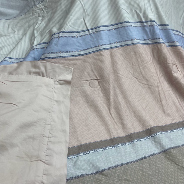 莫氏天丝蚕丝被双面纯色印花双人