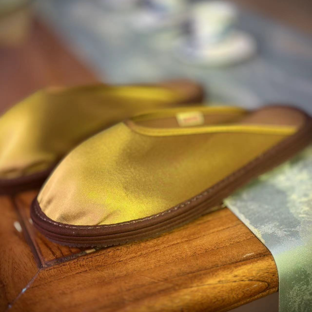 2025春上新【浮光】新中式中国风时尚软底百搭低帮千层底拖鞋