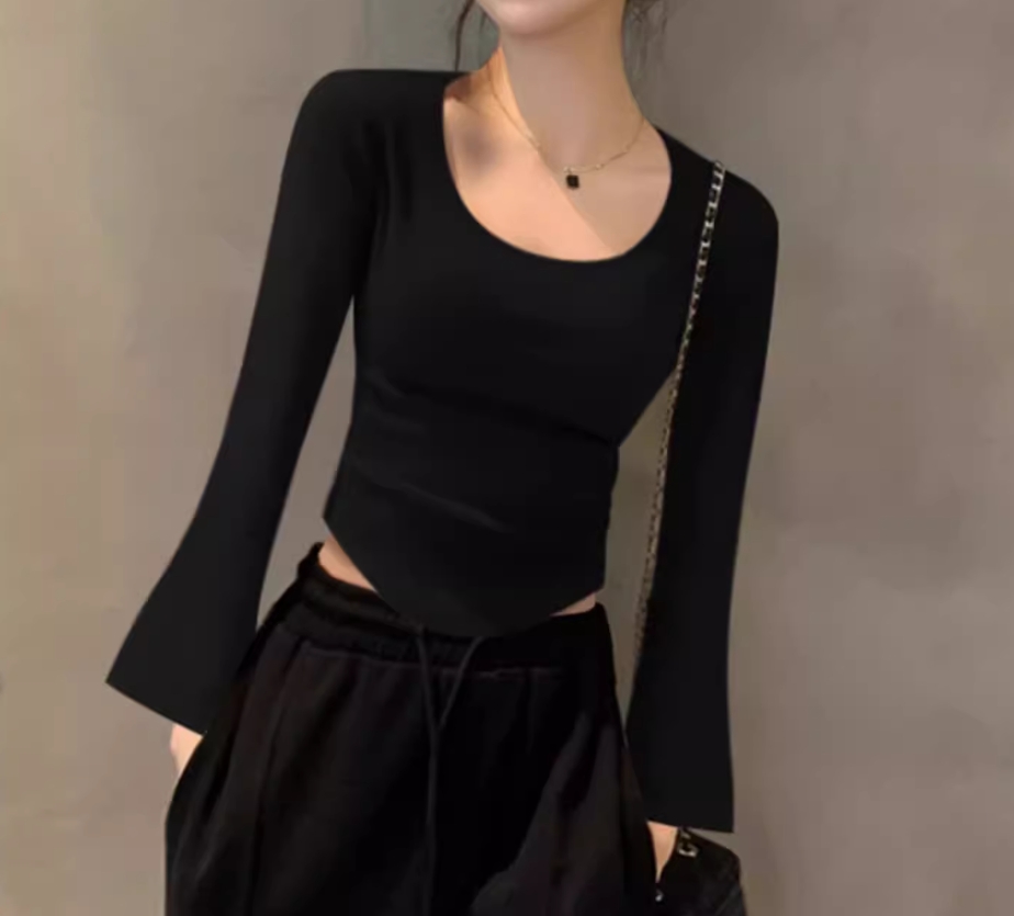 微微293949备注默认瑕疵NO退换V领打底衫女